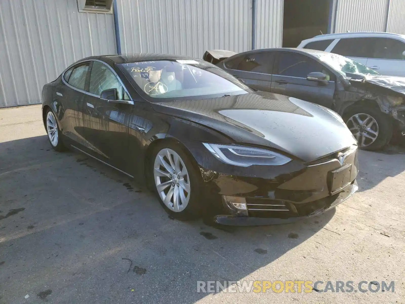 1 Photograph of a damaged car 5YJSA1E23KF339894 TESLA MODEL S 2019