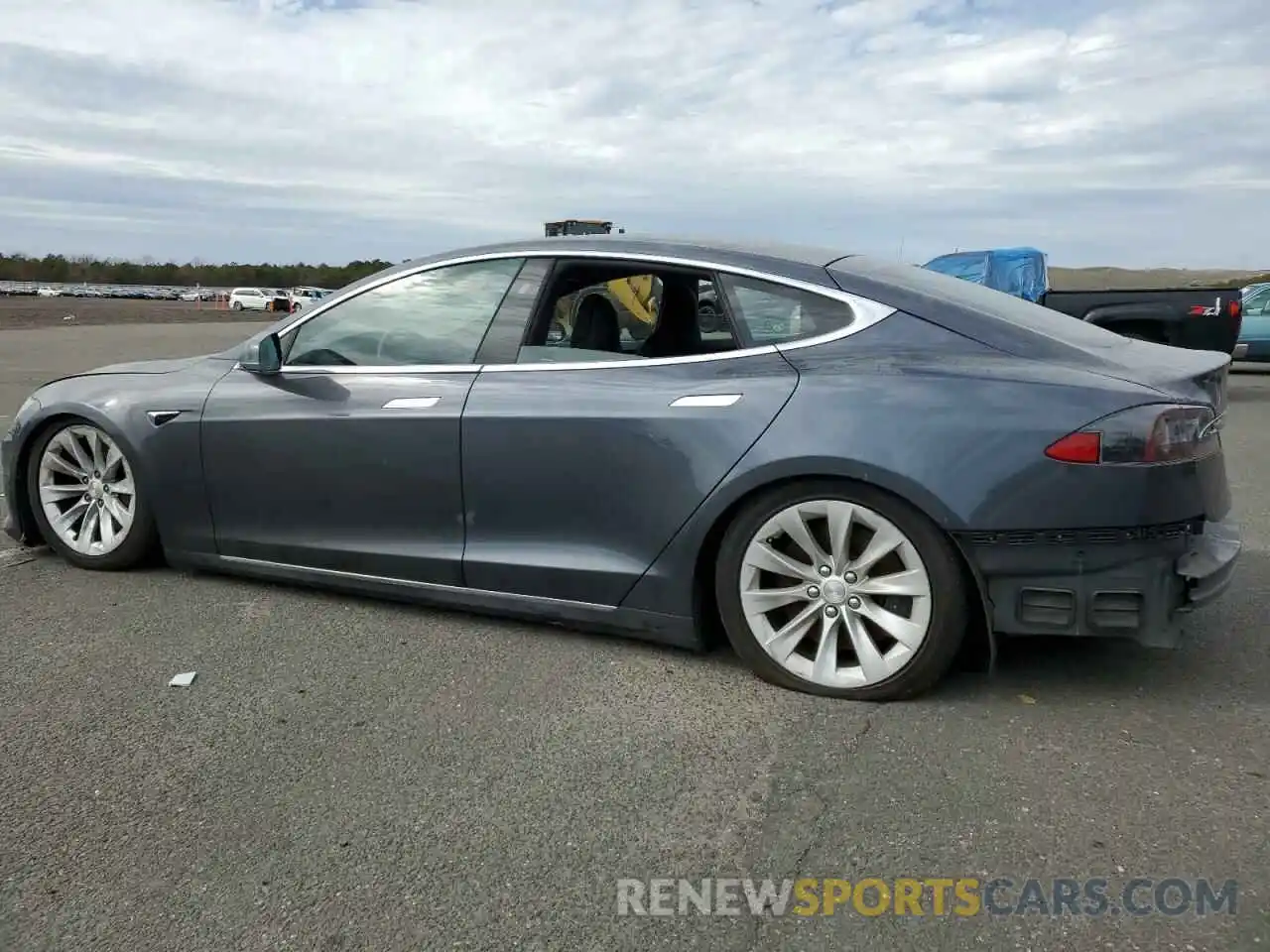 2 Photograph of a damaged car 5YJSA1E23KF342830 TESLA MODEL S 2019