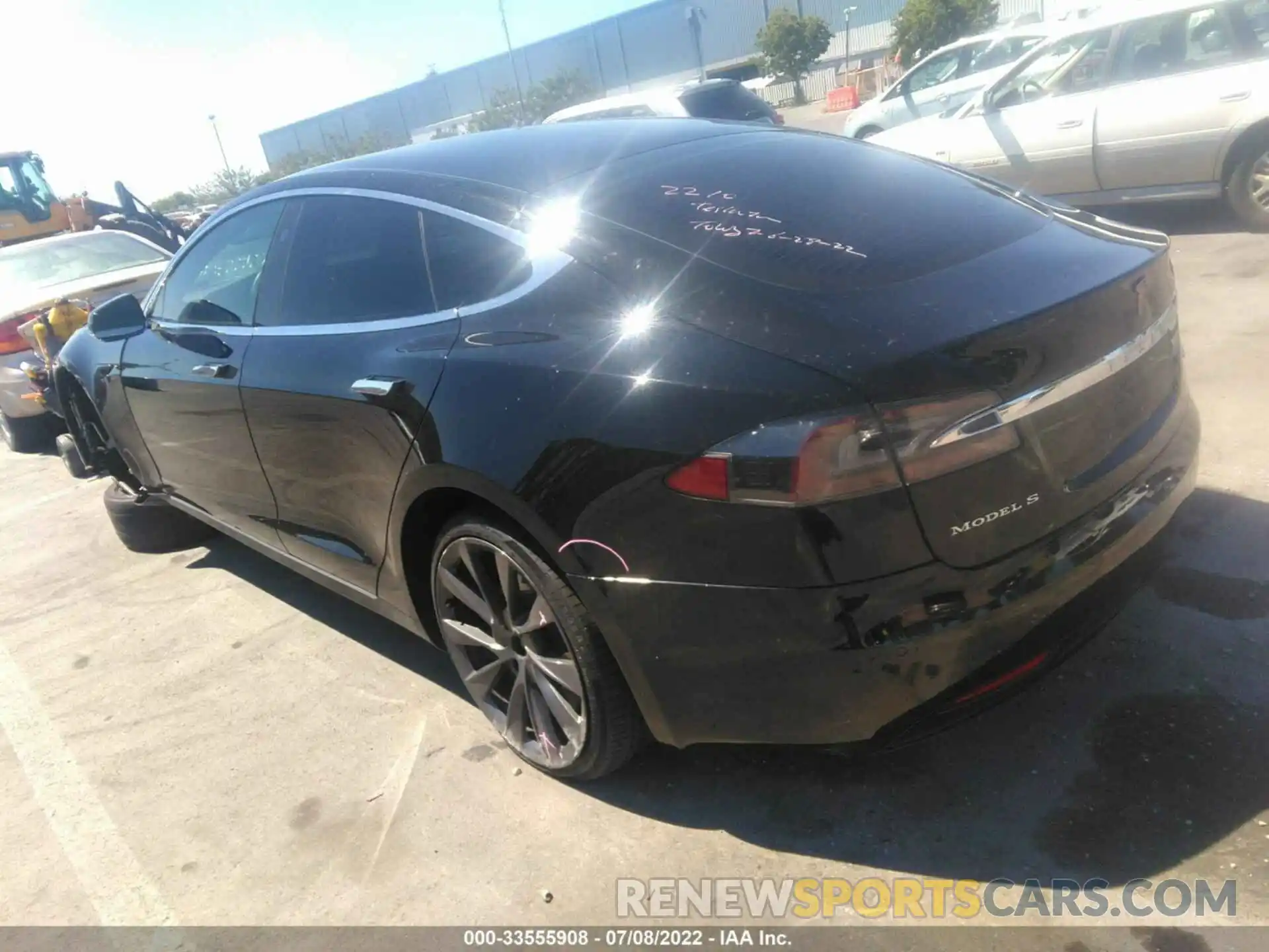 3 Photograph of a damaged car 5YJSA1E24KF302210 TESLA MODEL S 2019