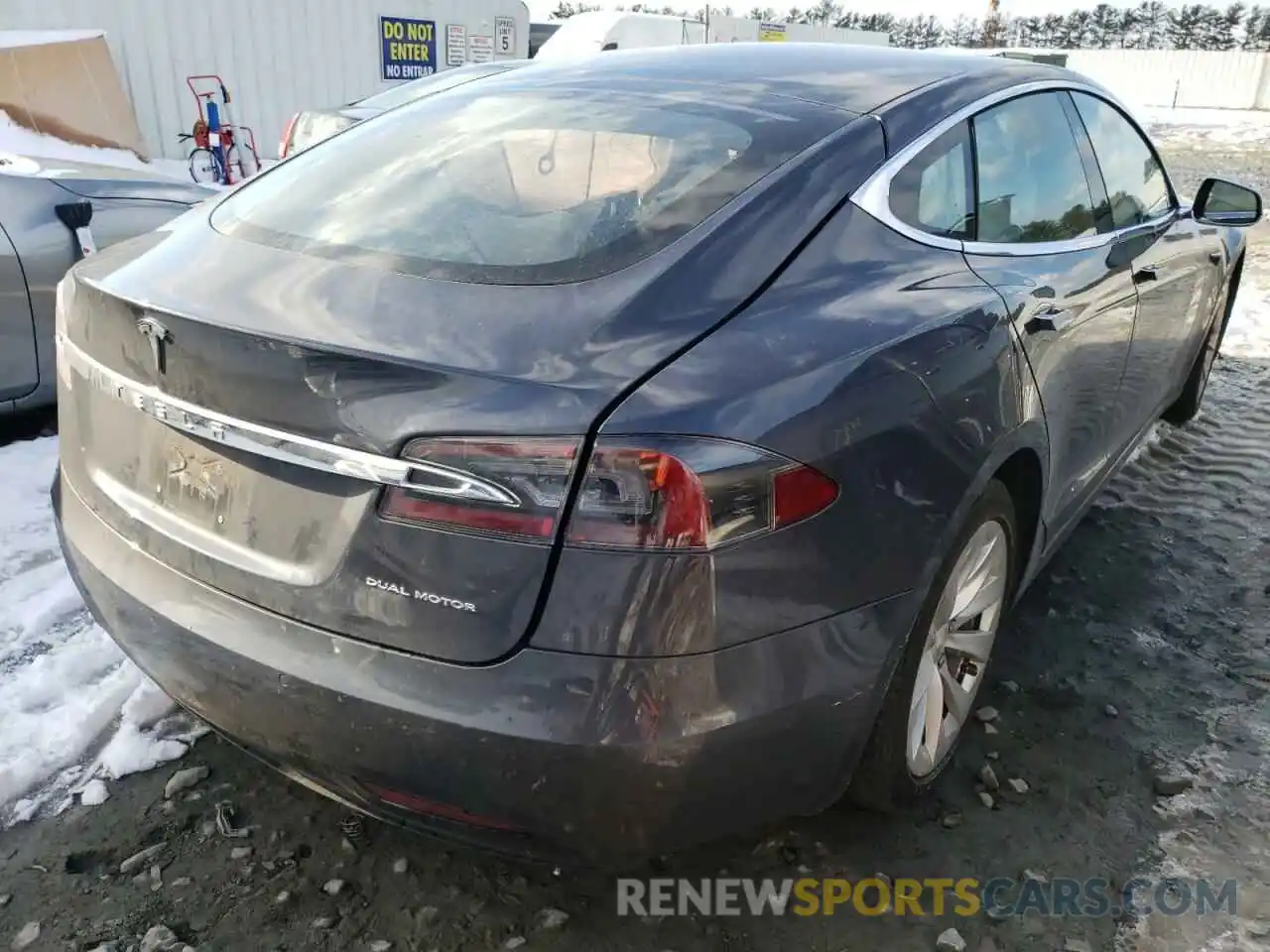 4 Фотография поврежденного автомобиля 5YJSA1E24KF330590 TESLA MODEL S 2019