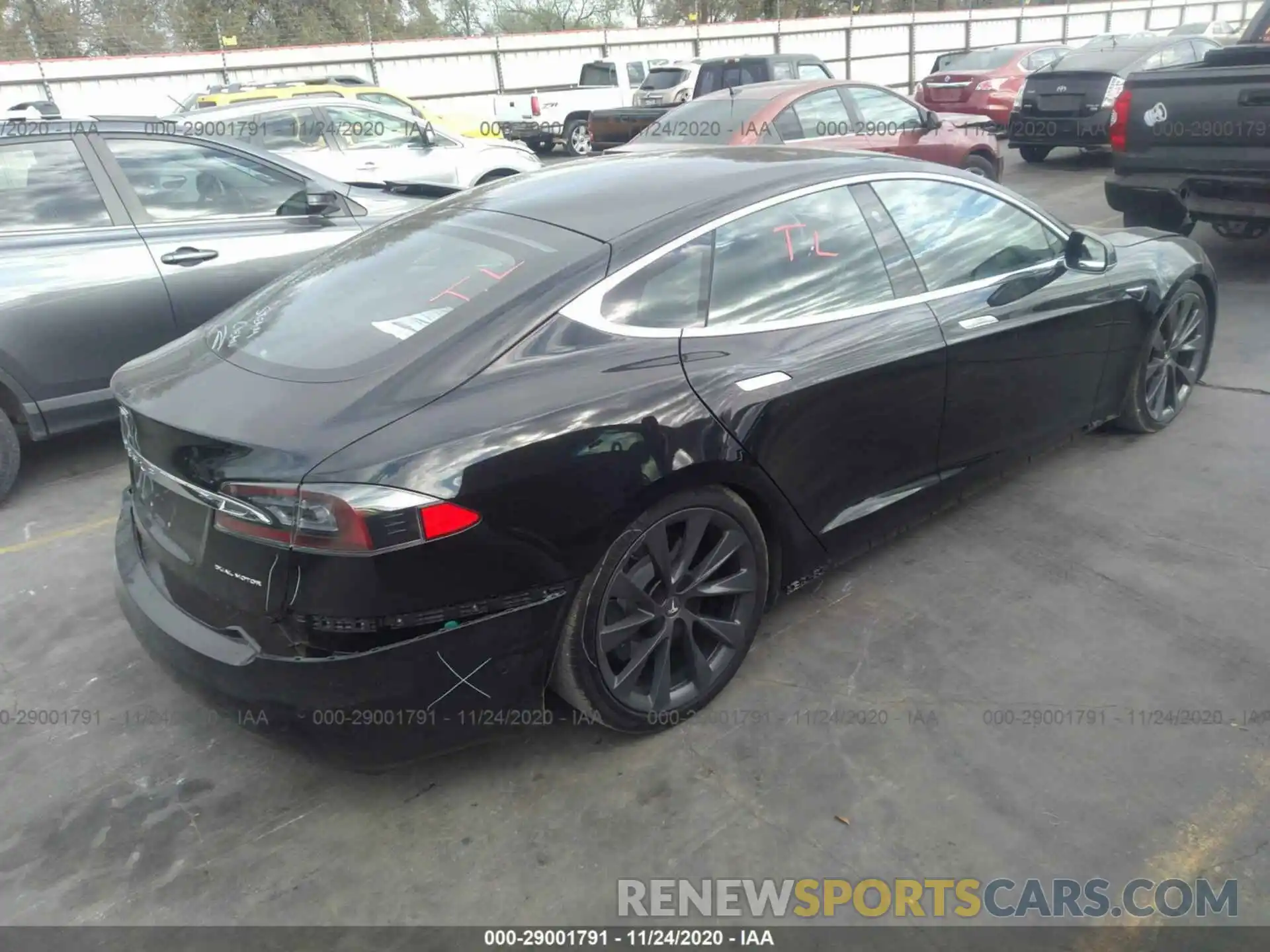 4 Photograph of a damaged car 5YJSA1E24KF347907 TESLA MODEL S 2019