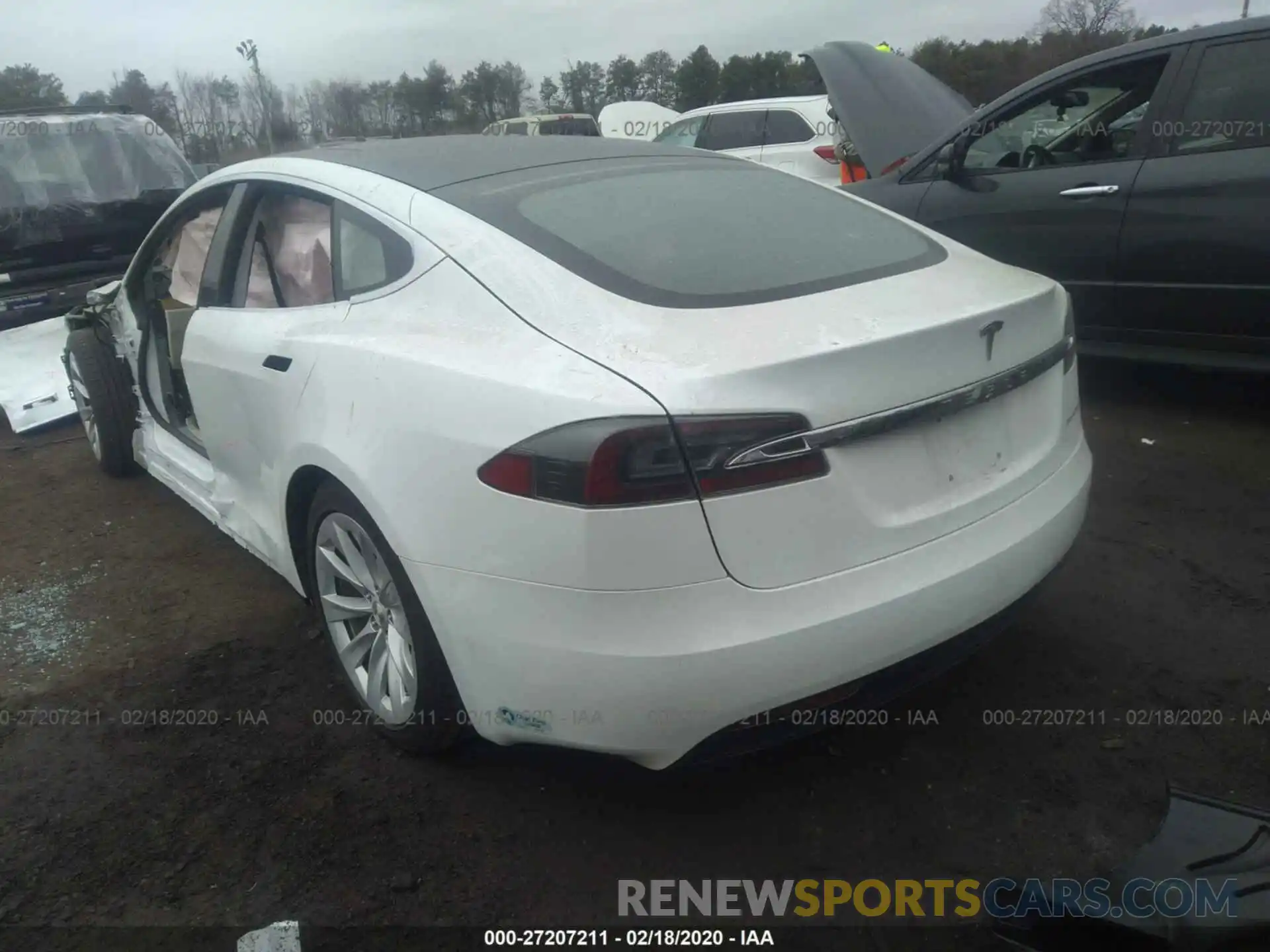 3 Фотография поврежденного автомобиля 5YJSA1E25KF333658 TESLA MODEL S 2019