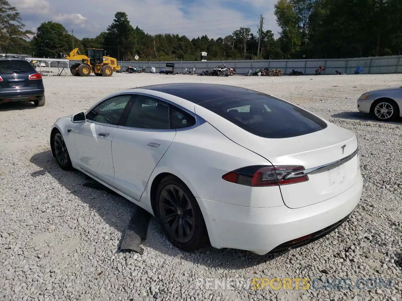 3 Photograph of a damaged car 5YJSA1E25KF338939 TESLA MODEL S 2019