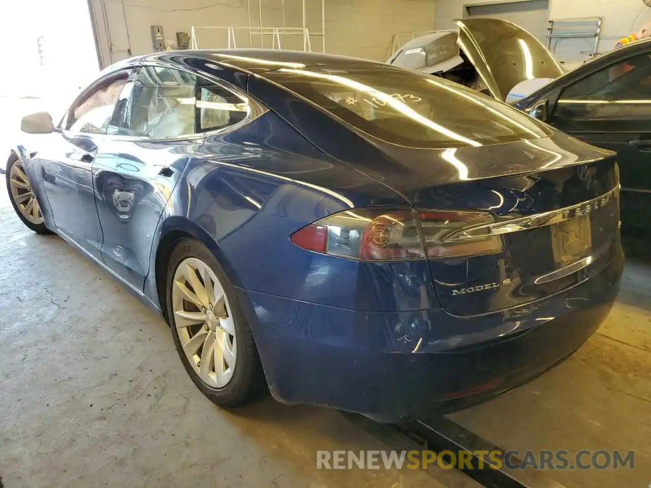 3 Photograph of a damaged car 5YJSA1E26KF305948 TESLA MODEL S 2019