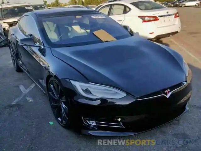 1 Photograph of a damaged car 5YJSA1E26KF307098 TESLA MODEL S 2019