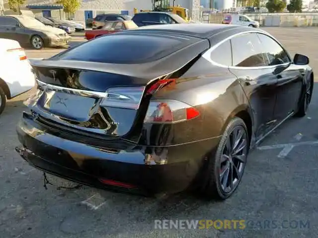 4 Photograph of a damaged car 5YJSA1E26KF307098 TESLA MODEL S 2019