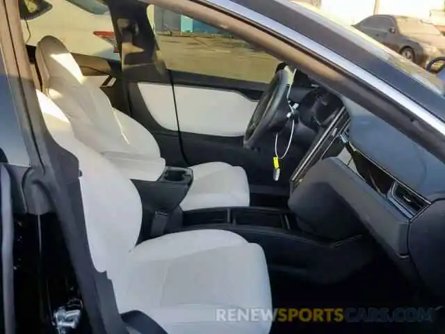 5 Photograph of a damaged car 5YJSA1E26KF307098 TESLA MODEL S 2019