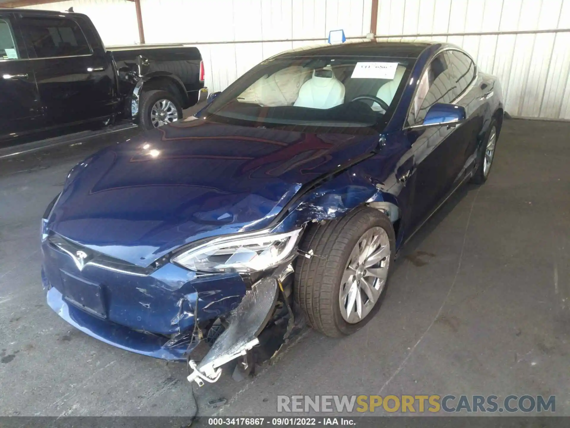 6 Photograph of a damaged car 5YJSA1E26KF310003 TESLA MODEL S 2019