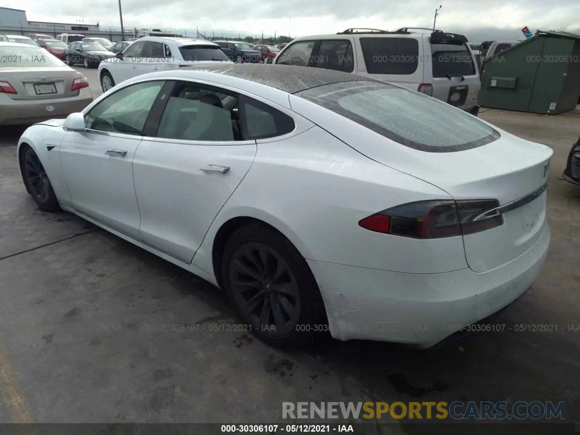 3 Фотография поврежденного автомобиля 5YJSA1E26KF330574 TESLA MODEL S 2019