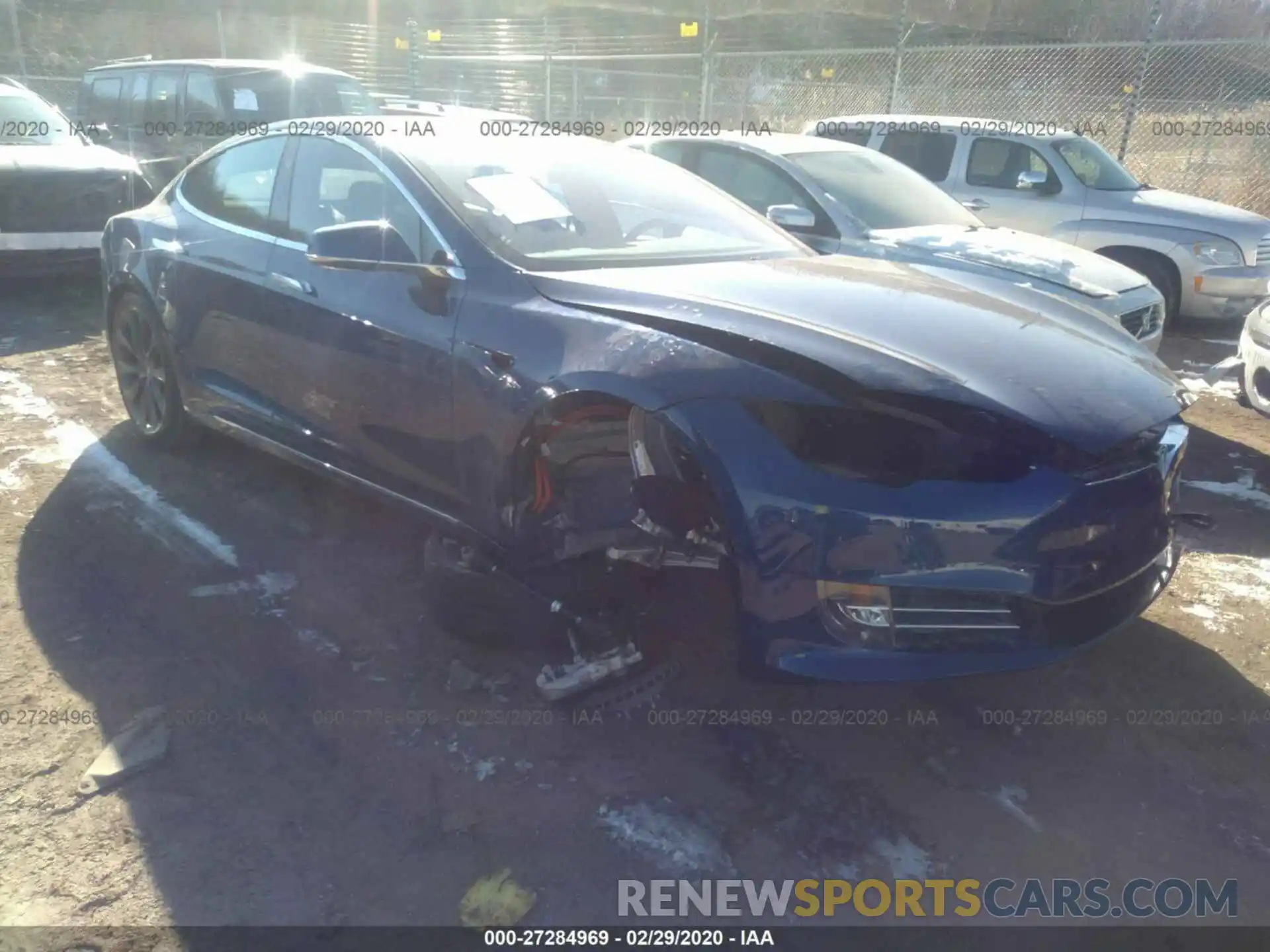 1 Фотография поврежденного автомобиля 5YJSA1E26KF339520 TESLA MODEL S 2019