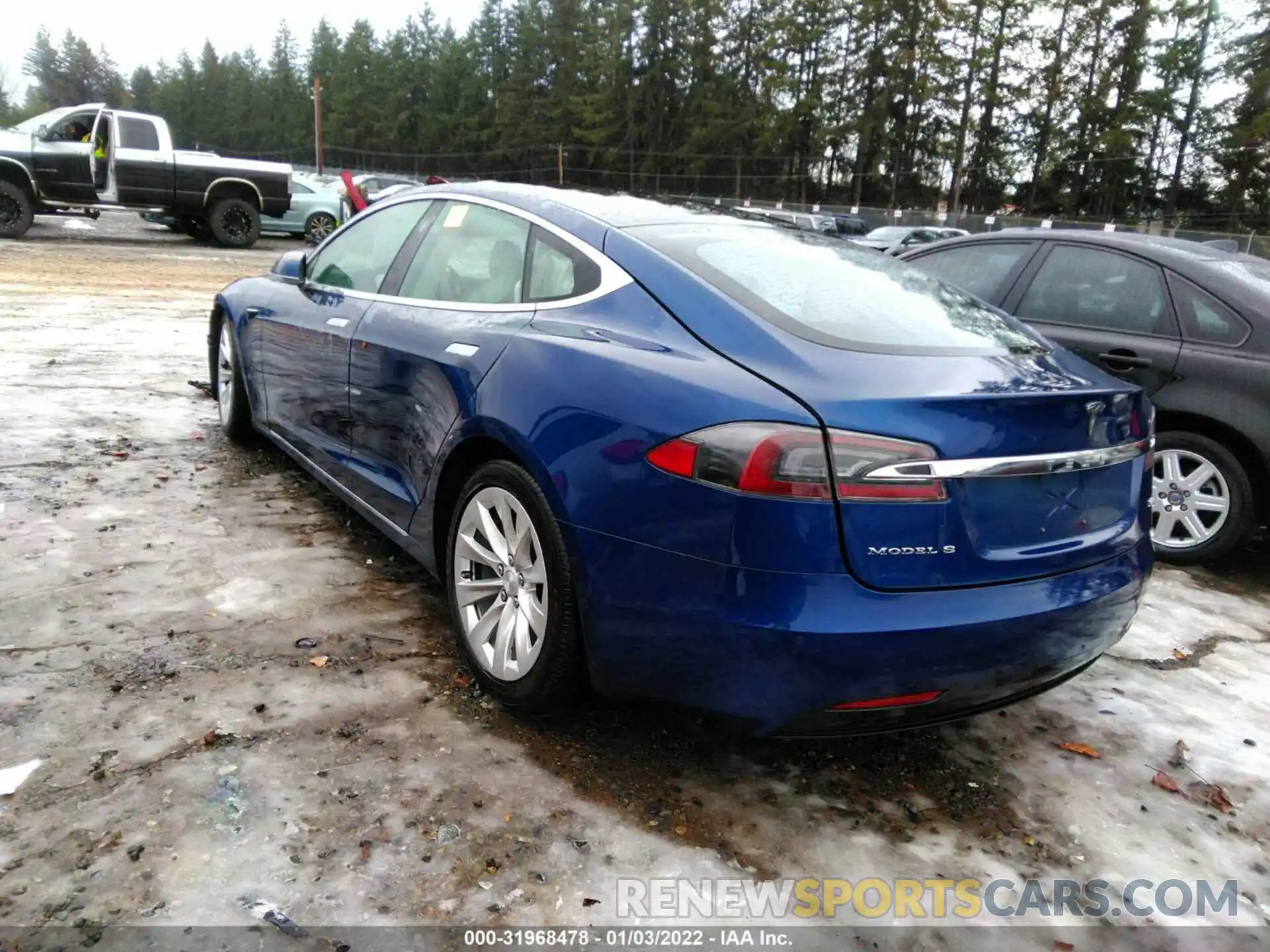 3 Photograph of a damaged car 5YJSA1E27KF307286 TESLA MODEL S 2019