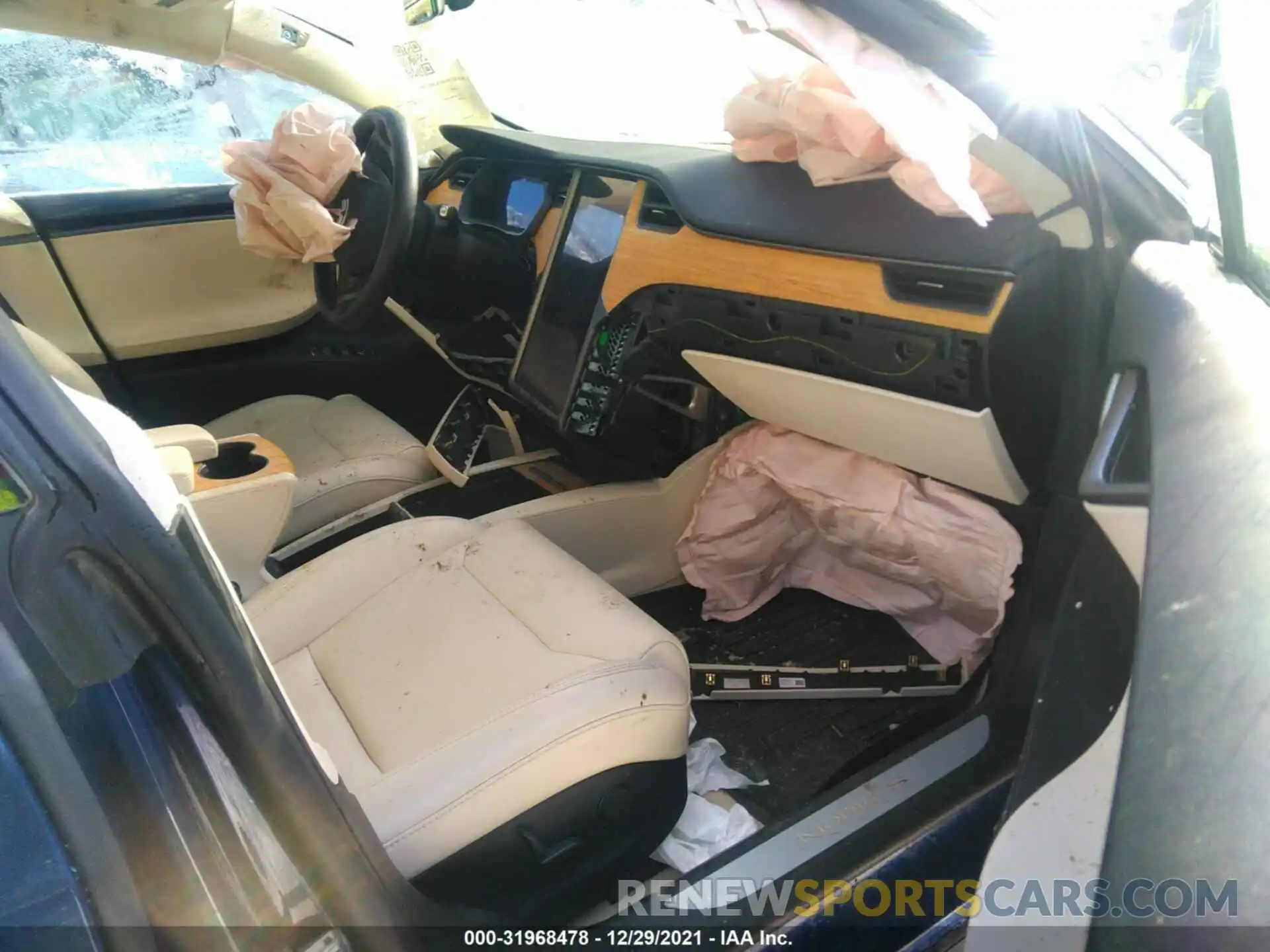 5 Photograph of a damaged car 5YJSA1E27KF307286 TESLA MODEL S 2019