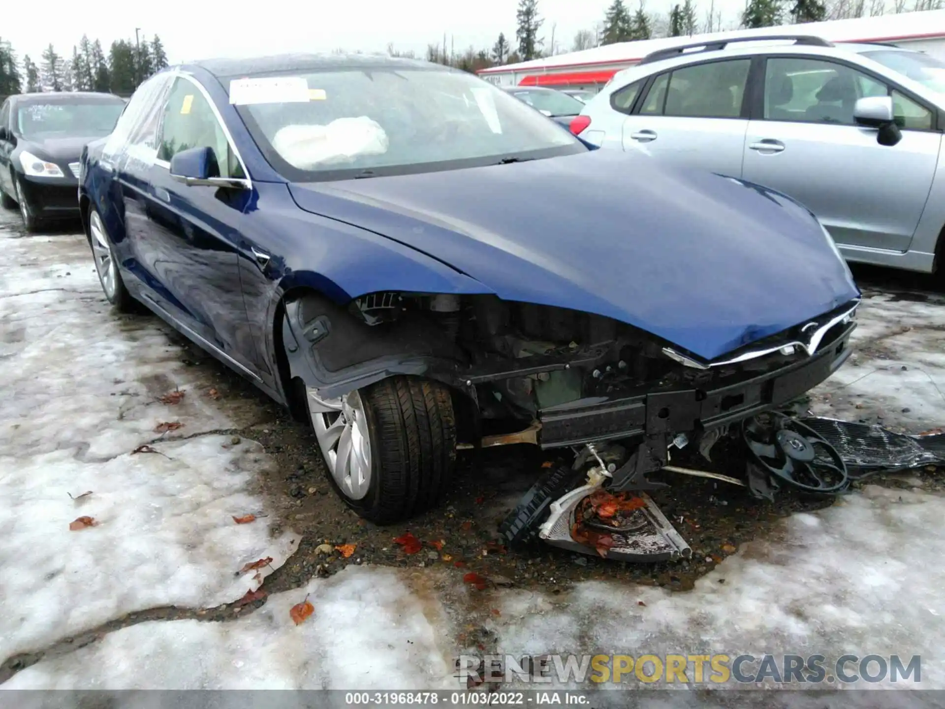 6 Photograph of a damaged car 5YJSA1E27KF307286 TESLA MODEL S 2019