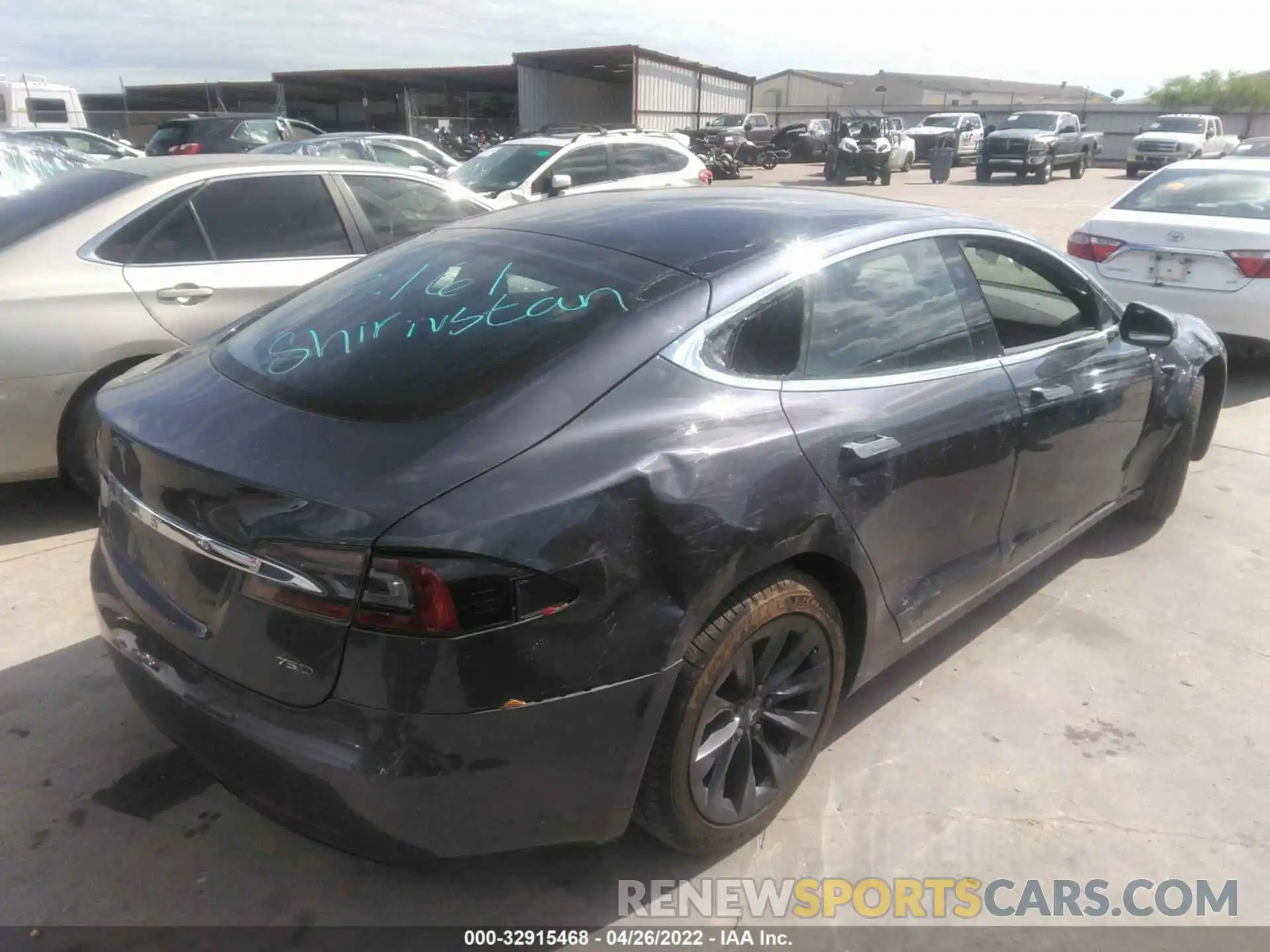 4 Photograph of a damaged car 5YJSA1E28KF302162 TESLA MODEL S 2019