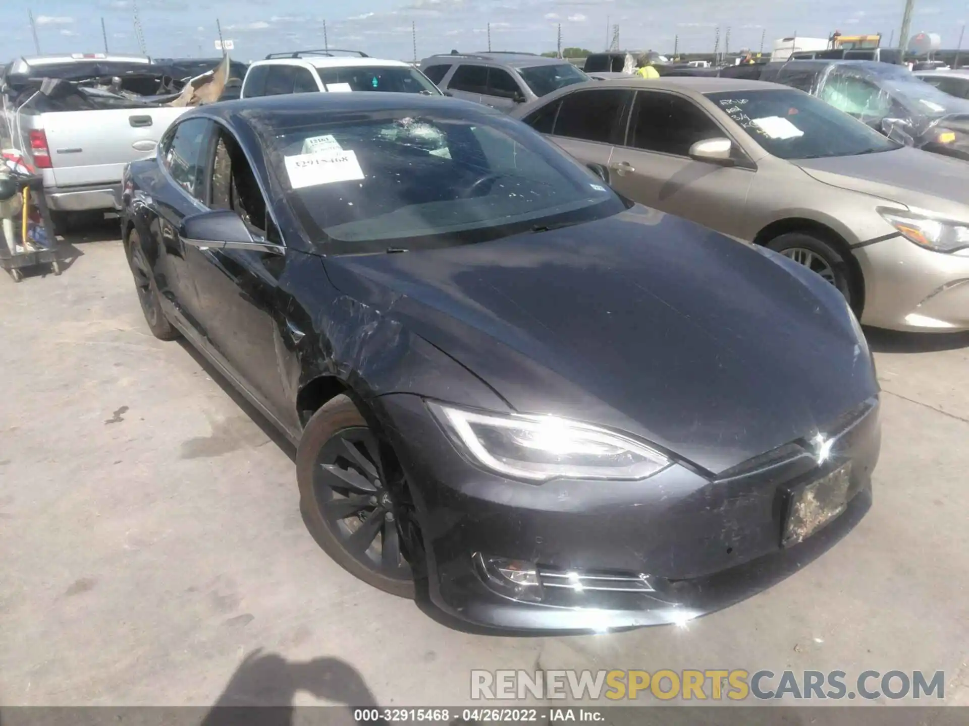 6 Фотография поврежденного автомобиля 5YJSA1E28KF302162 TESLA MODEL S 2019