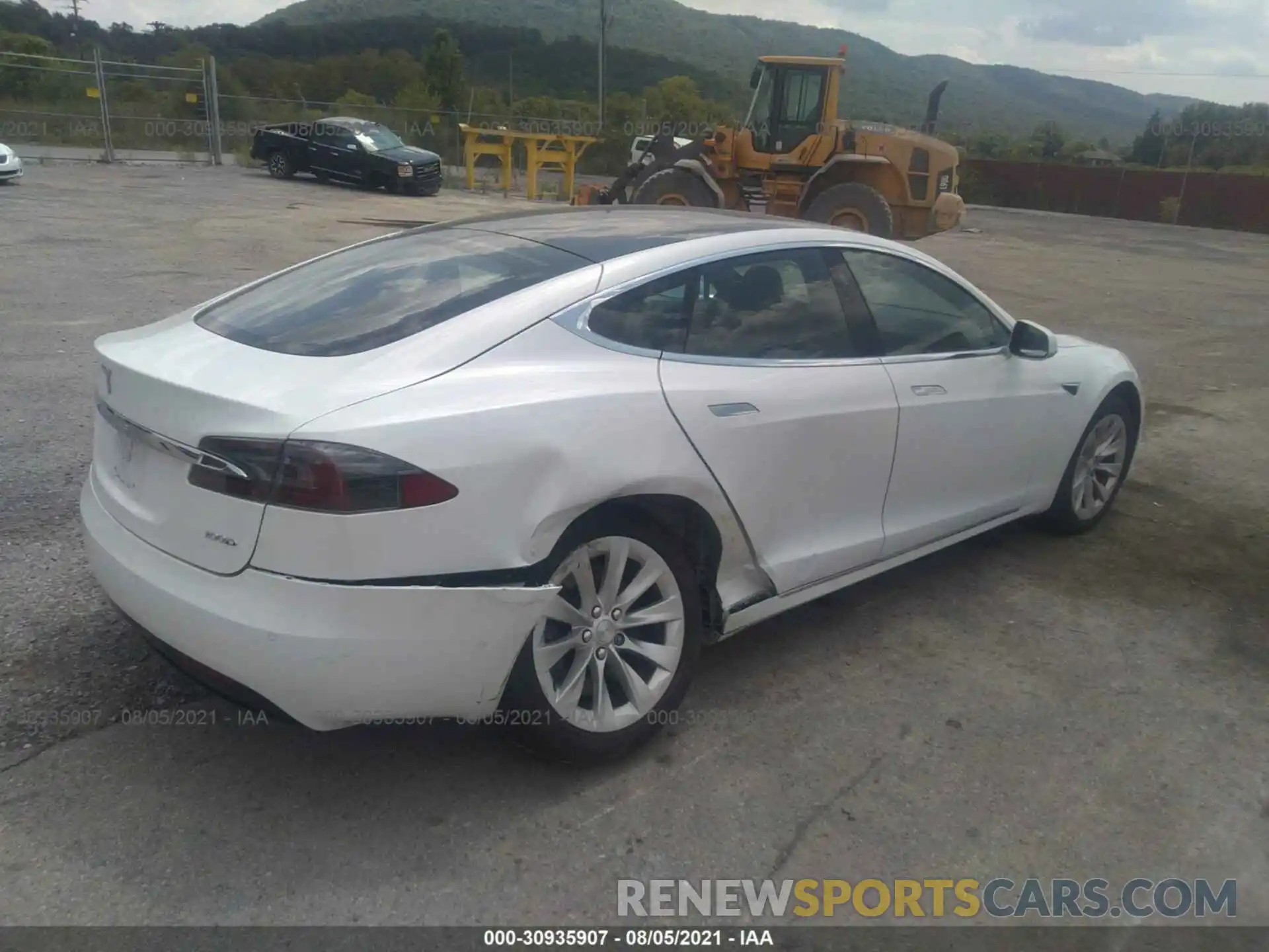 4 Фотография поврежденного автомобиля 5YJSA1E28KF307538 TESLA MODEL S 2019