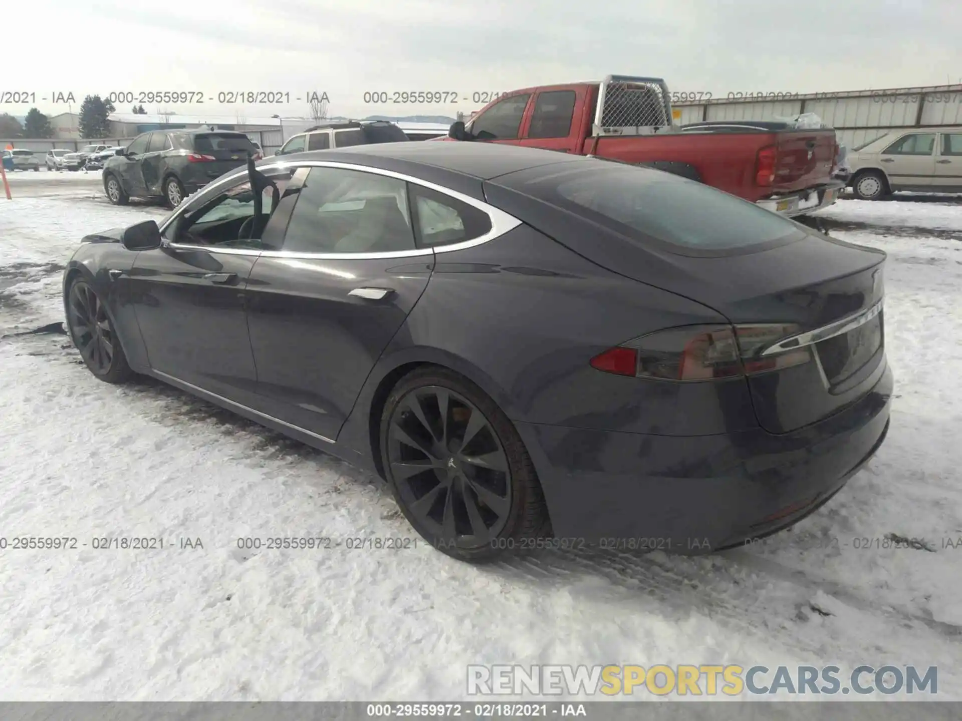 3 Photograph of a damaged car 5YJSA1E28KF334674 TESLA MODEL S 2019