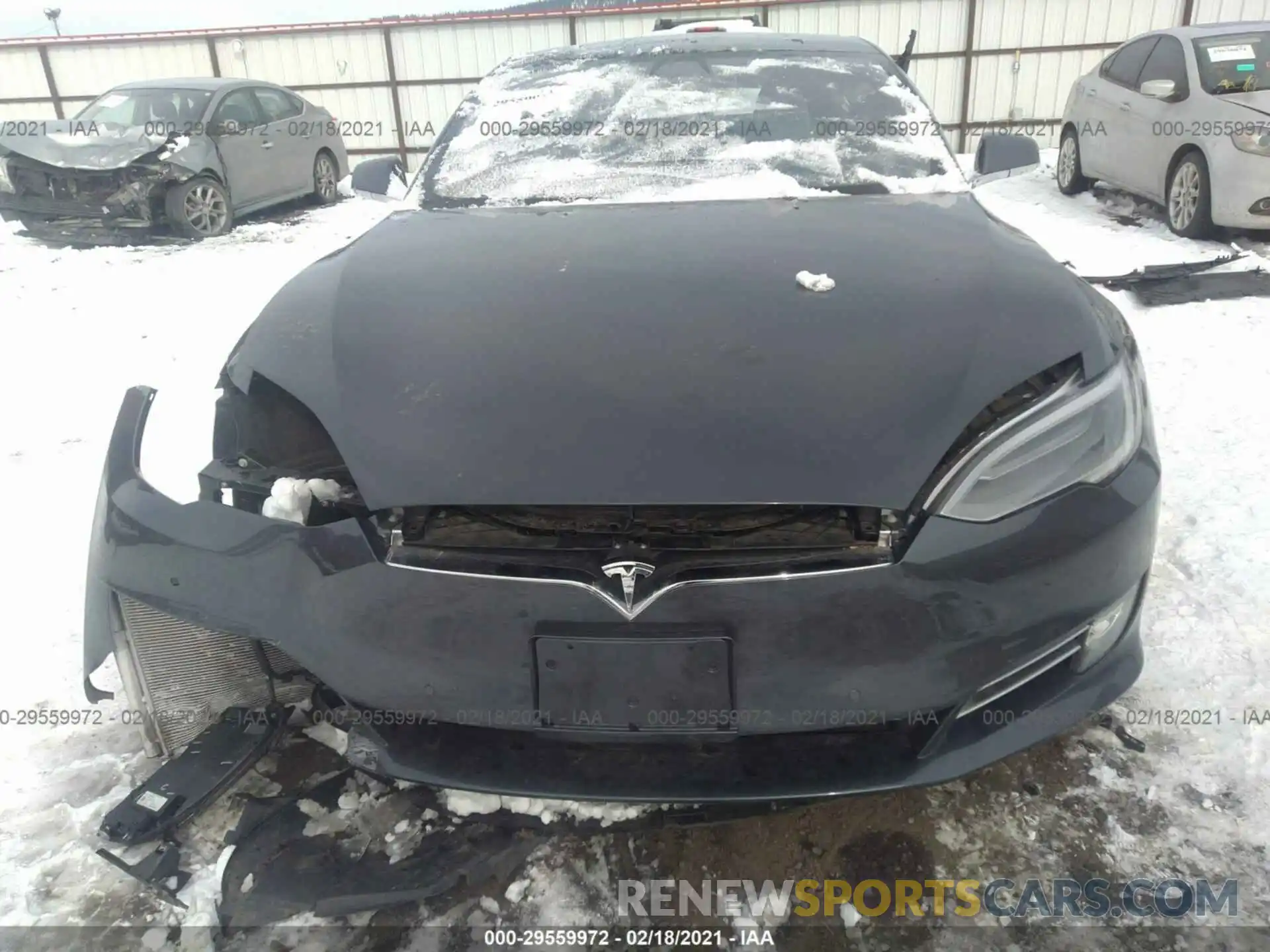 6 Фотография поврежденного автомобиля 5YJSA1E28KF334674 TESLA MODEL S 2019