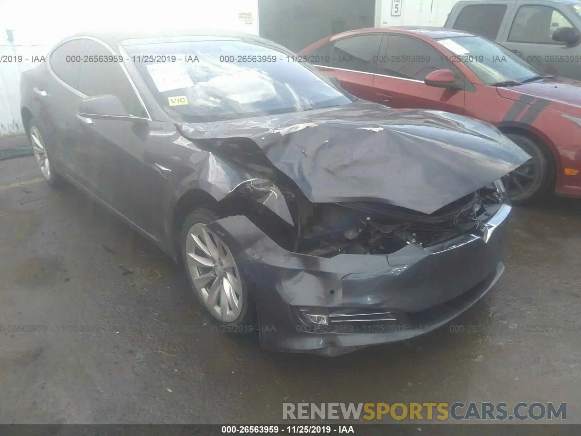 6 Photograph of a damaged car 5YJSA1E29KF305099 TESLA MODEL S 2019