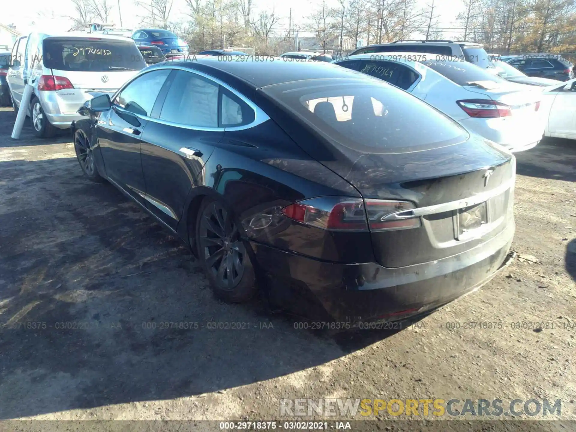 3 Photograph of a damaged car 5YJSA1E29KF331072 TESLA MODEL S 2019