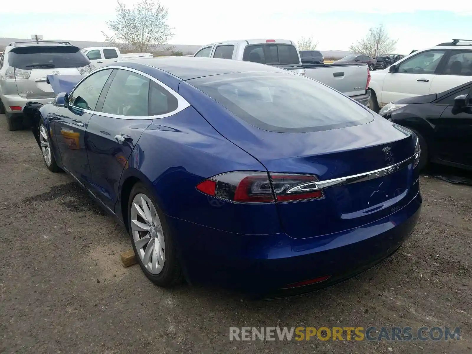 3 Photograph of a damaged car 5YJSA1E29KF345778 TESLA MODEL S 2019