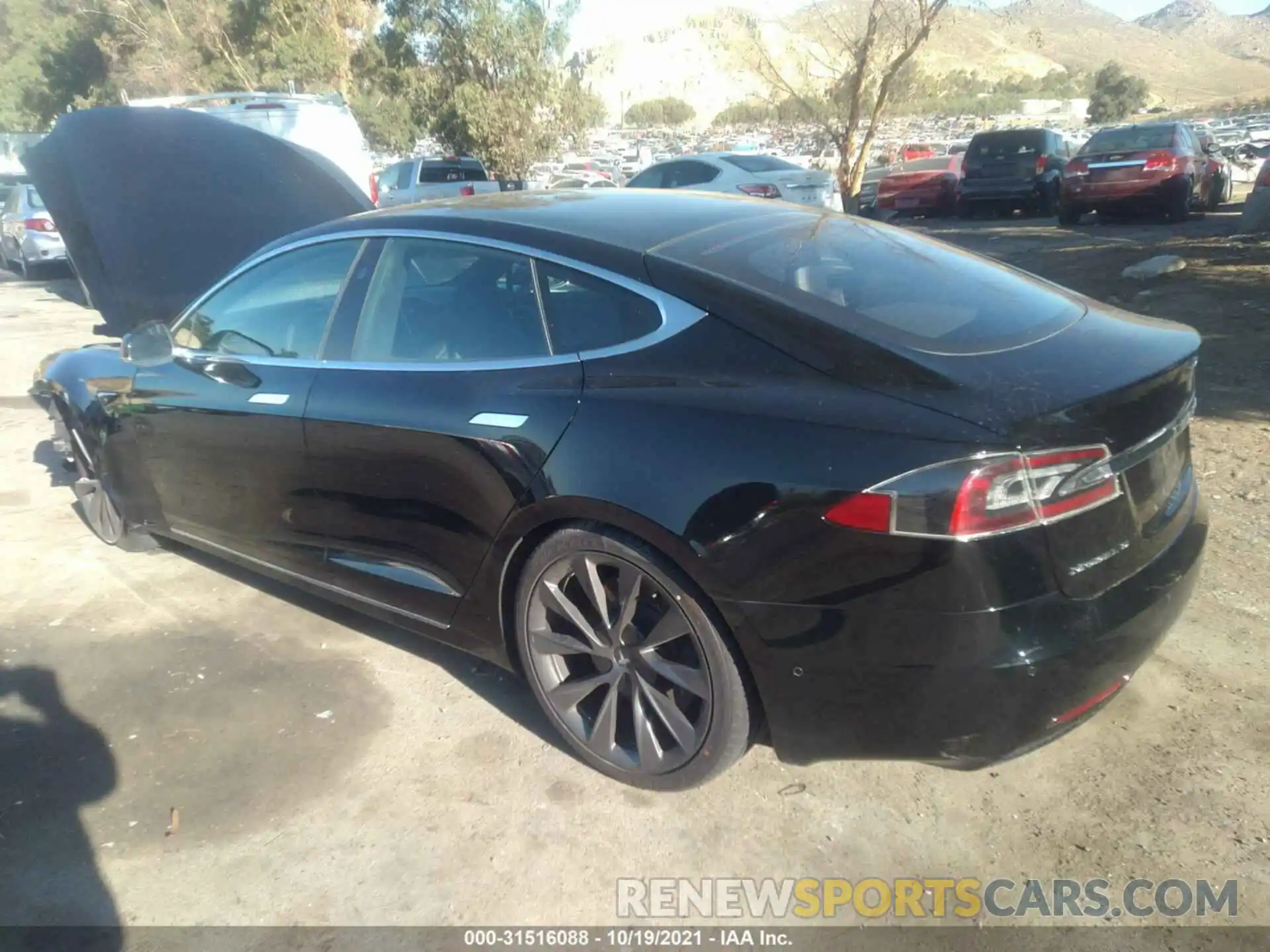 3 Photograph of a damaged car 5YJSA1E2XKF308884 TESLA MODEL S 2019