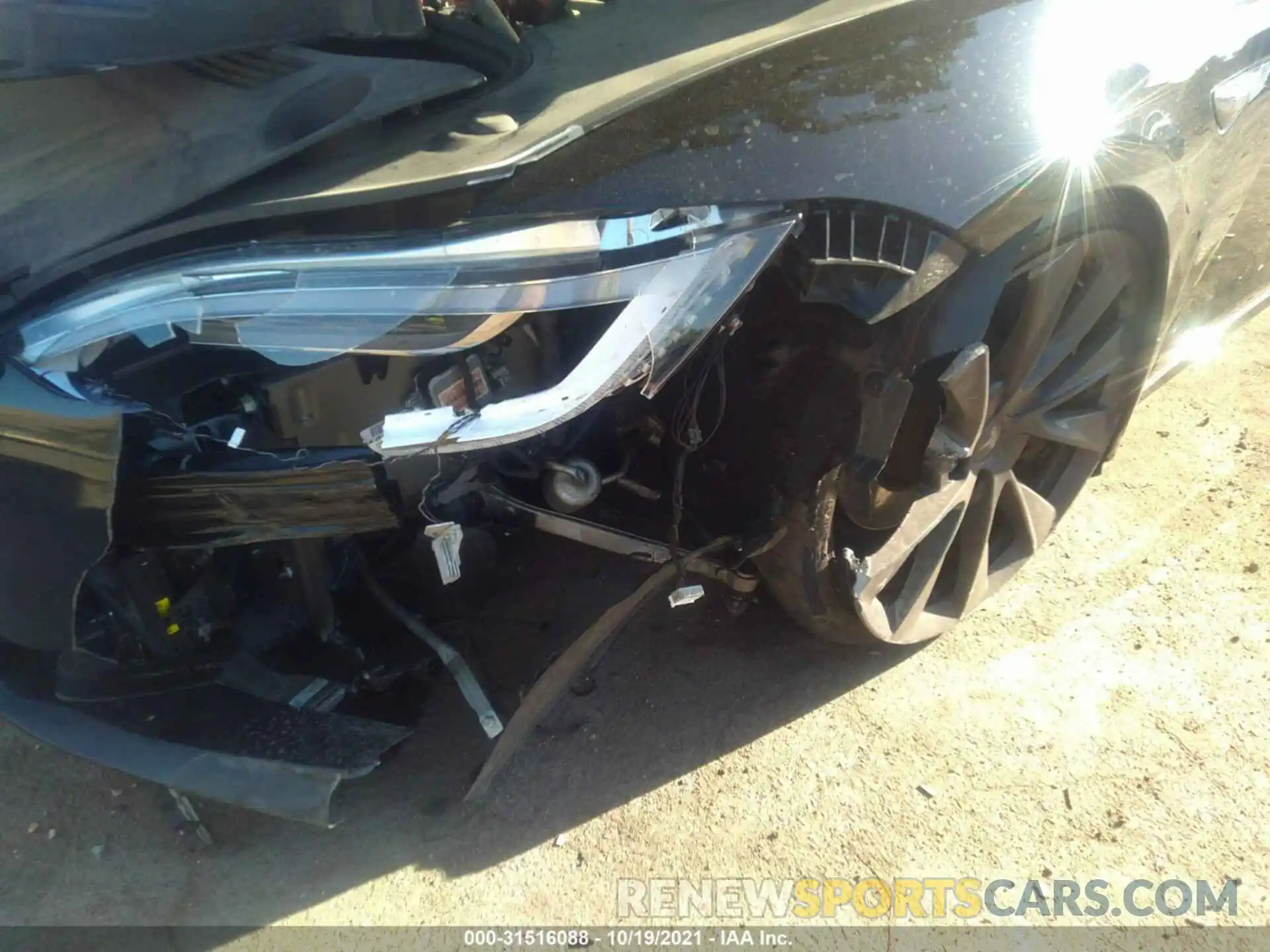 6 Photograph of a damaged car 5YJSA1E2XKF308884 TESLA MODEL S 2019