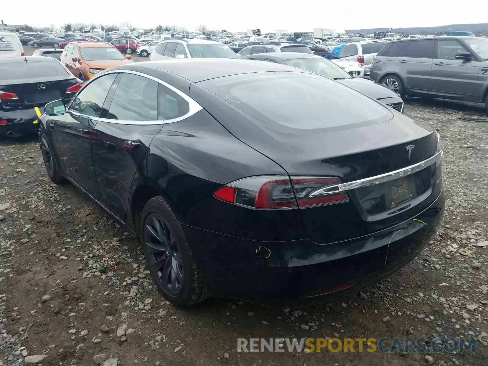 3 Фотография поврежденного автомобиля 5YJSA1E2XKF332764 TESLA MODEL S 2019