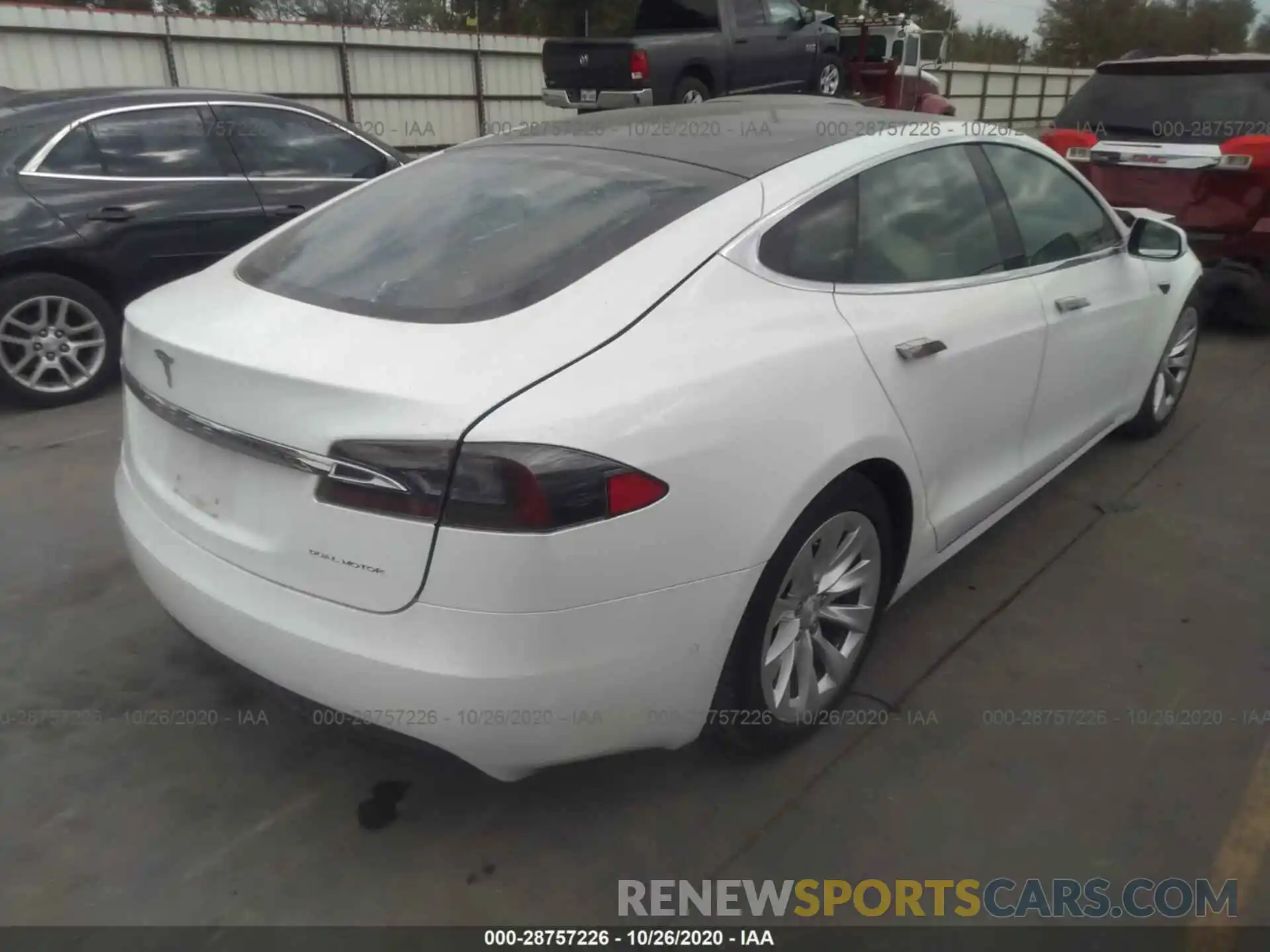 4 Photograph of a damaged car 5YJSA1E2XKF344705 TESLA MODEL S 2019