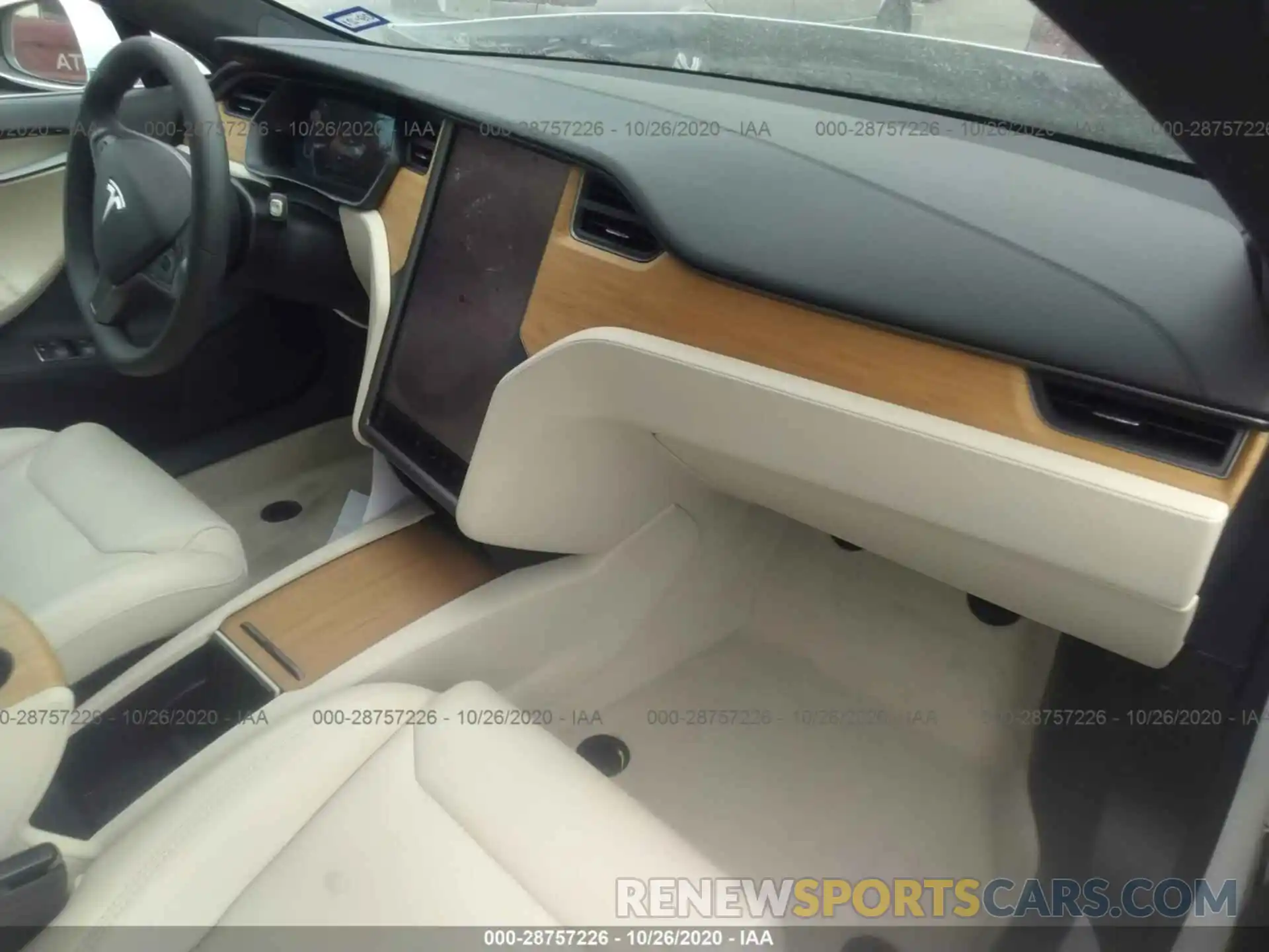 5 Photograph of a damaged car 5YJSA1E2XKF344705 TESLA MODEL S 2019