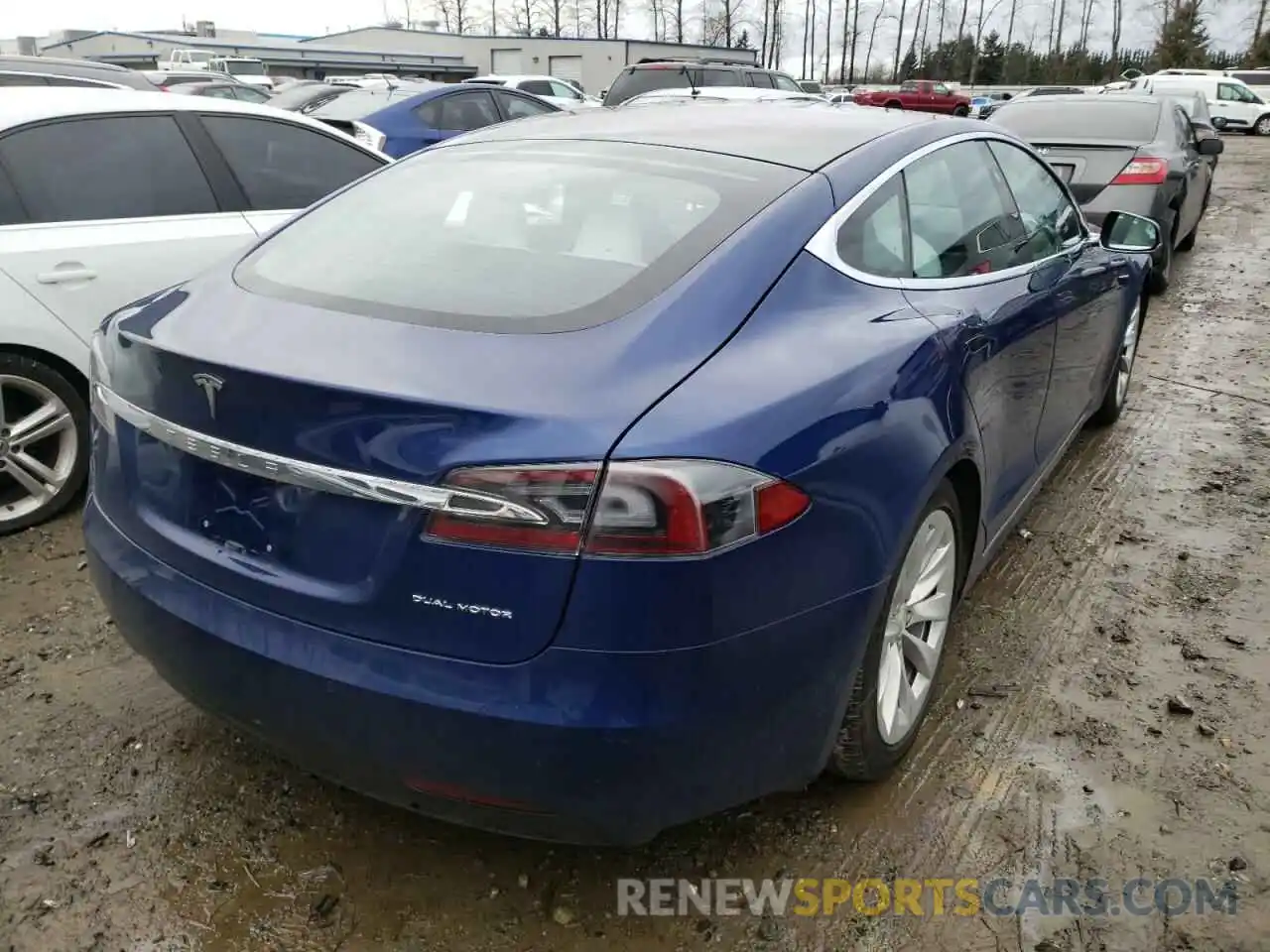 4 Фотография поврежденного автомобиля 5YJSA1E2XKF348673 TESLA MODEL S 2019