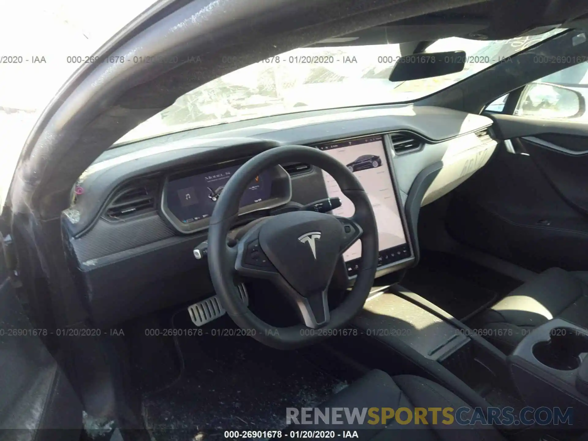 5 Photograph of a damaged car 5YJSA1E40KF338963 TESLA MODEL S 2019