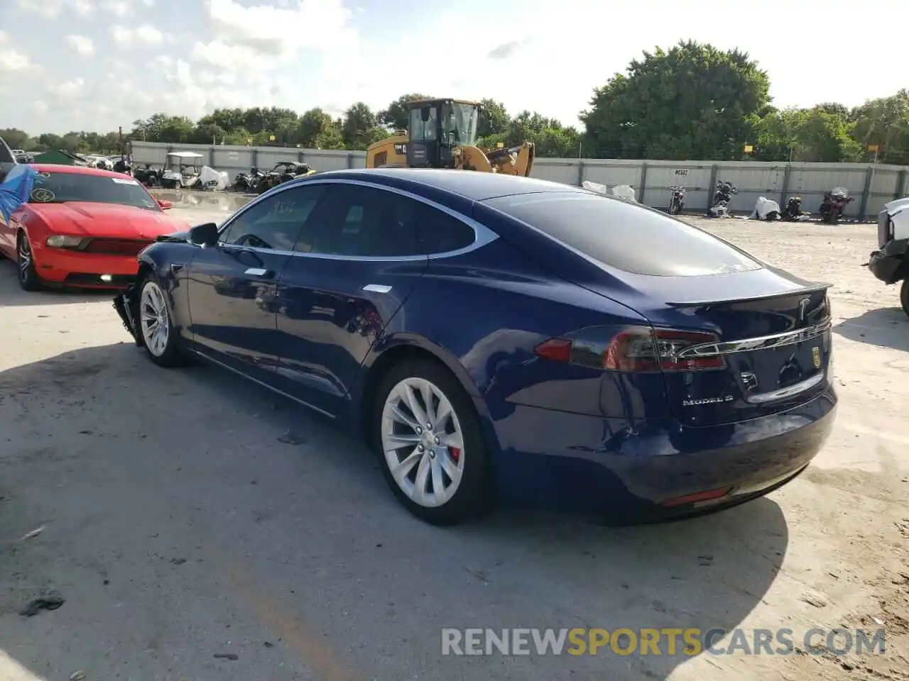 3 Photograph of a damaged car 5YJSA1E41KF308046 TESLA MODEL S 2019