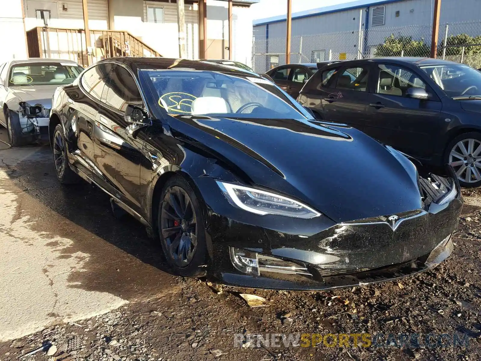 1 Photograph of a damaged car 5YJSA1E42KF336728 TESLA MODEL S 2019