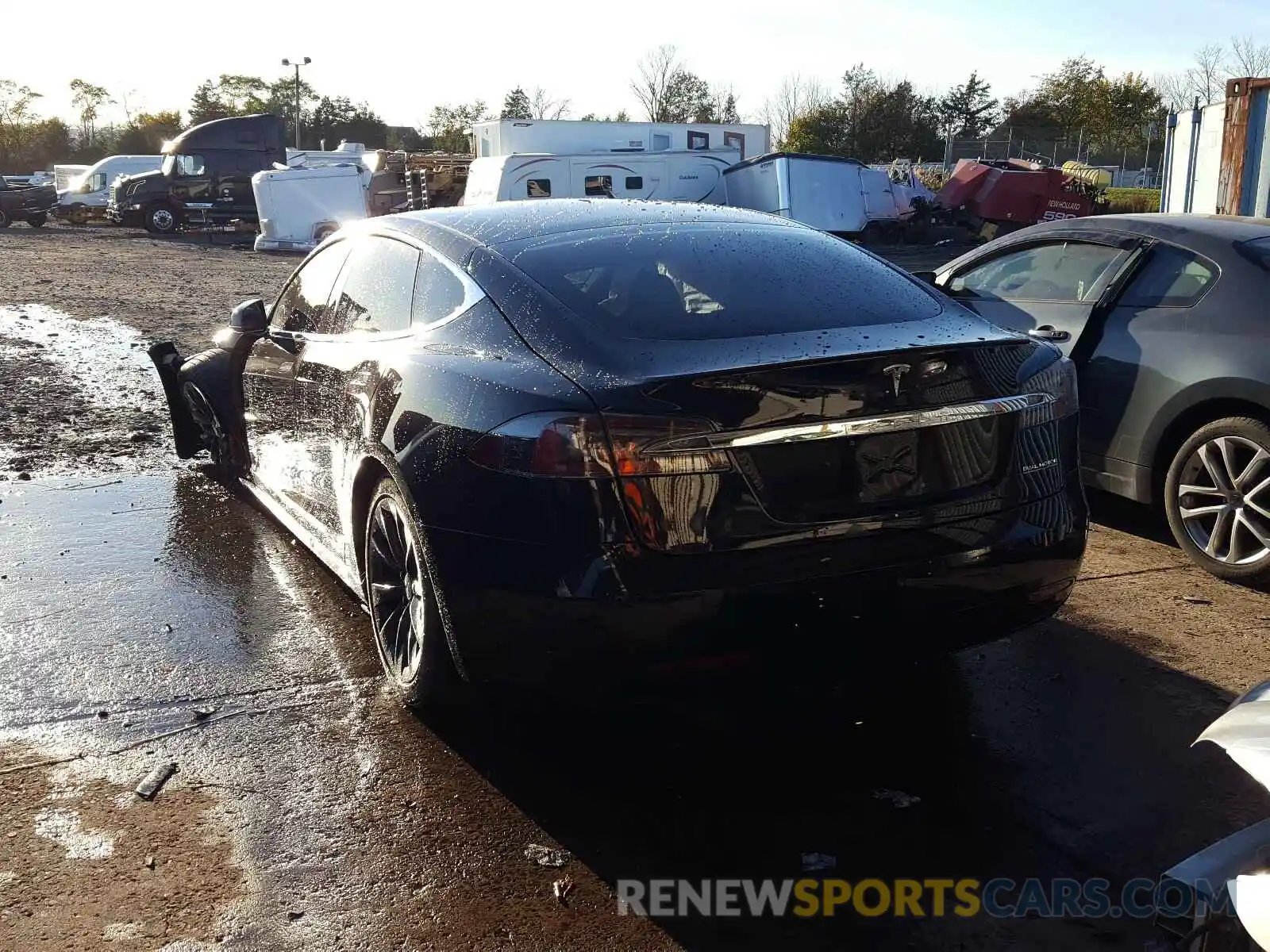 3 Photograph of a damaged car 5YJSA1E42KF336728 TESLA MODEL S 2019