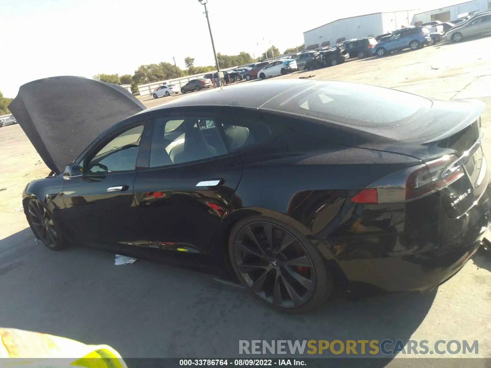 3 Photograph of a damaged car 5YJSA1E44KF303925 TESLA MODEL S 2019