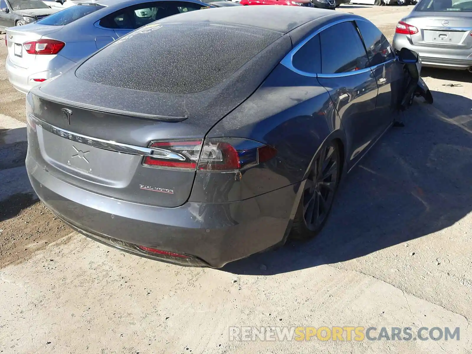 4 Photograph of a damaged car 5YJSA1E44KF337833 TESLA MODEL S 2019