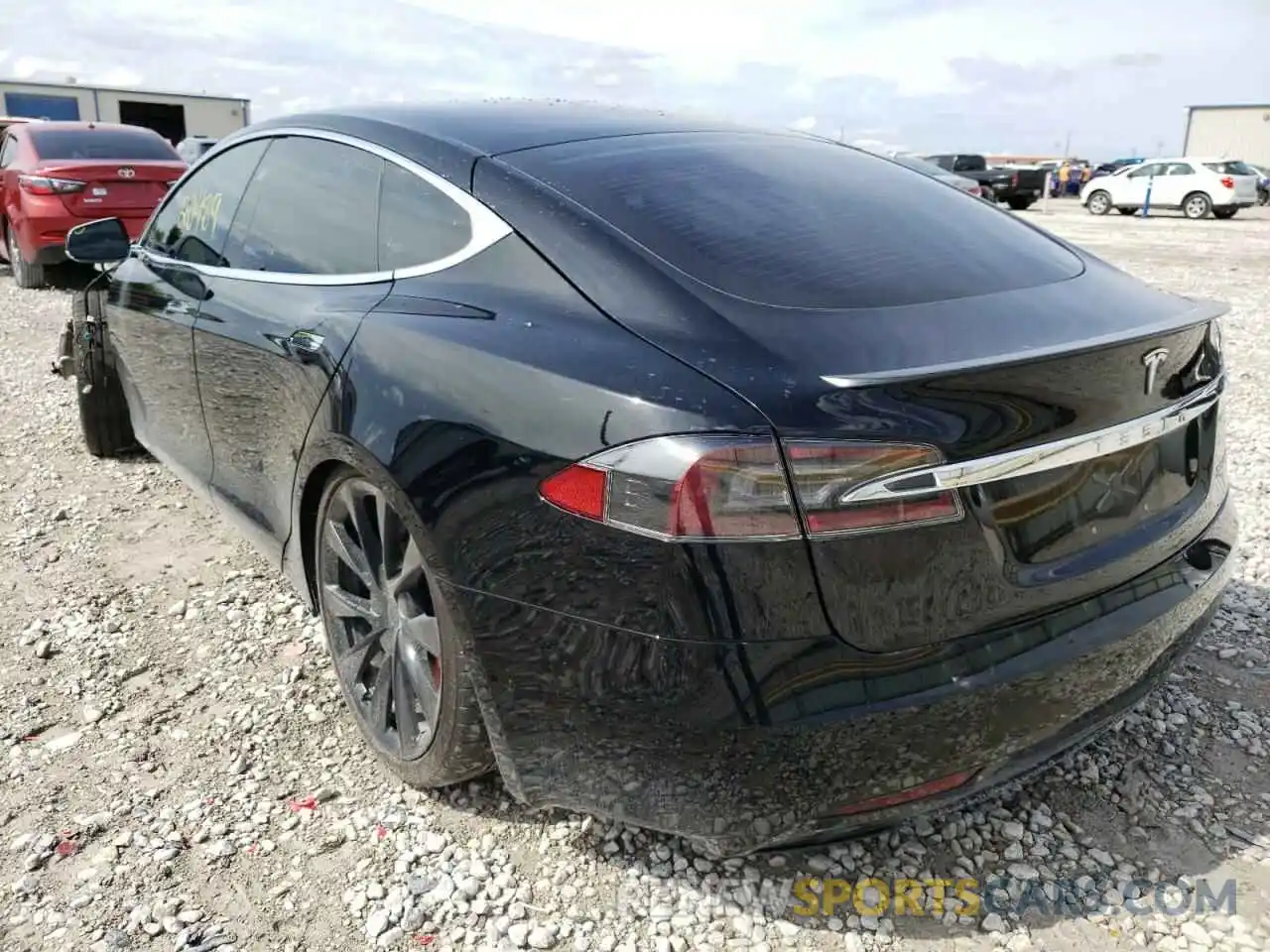 3 Photograph of a damaged car 5YJSA1E46KF331936 TESLA MODEL S 2019