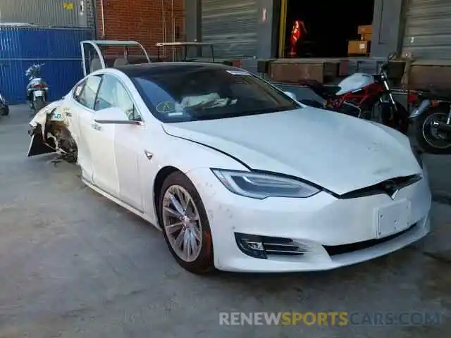 1 Photograph of a damaged car 5YJSA1E46KF332536 TESLA MODEL S 2019