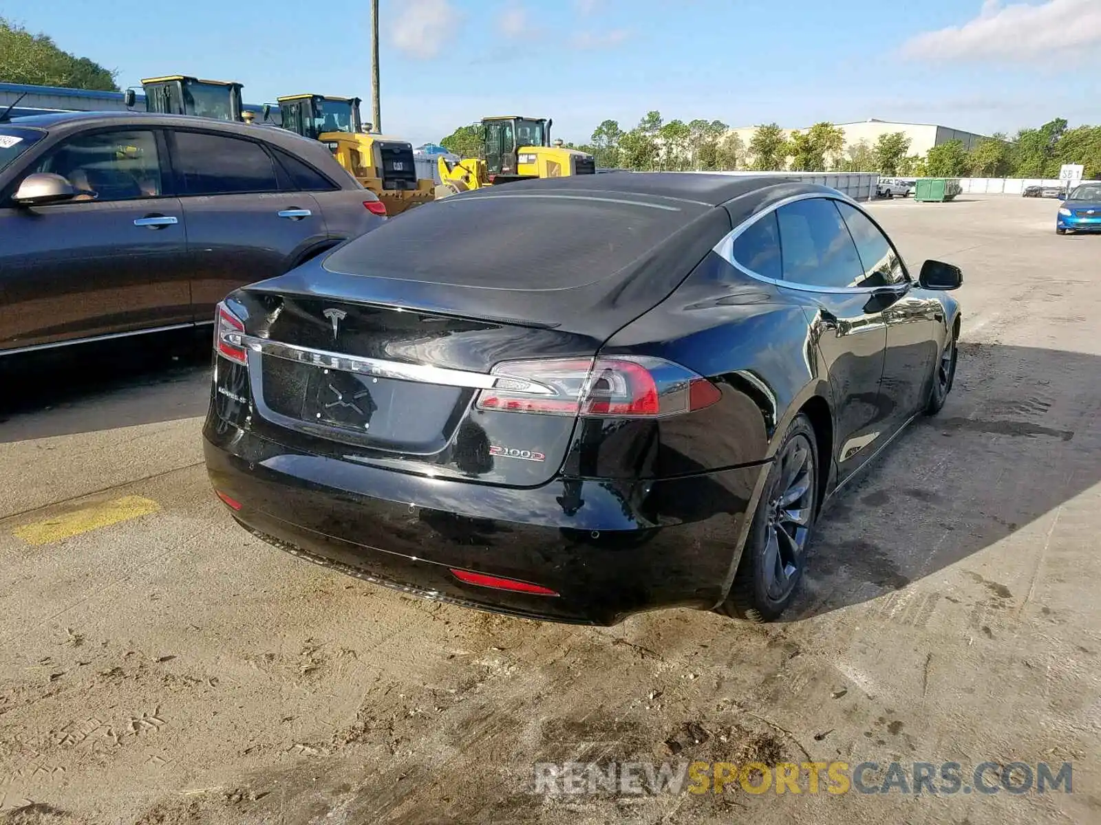 4 Фотография поврежденного автомобиля 5YJSA1E47KF305376 TESLA MODEL S 2019