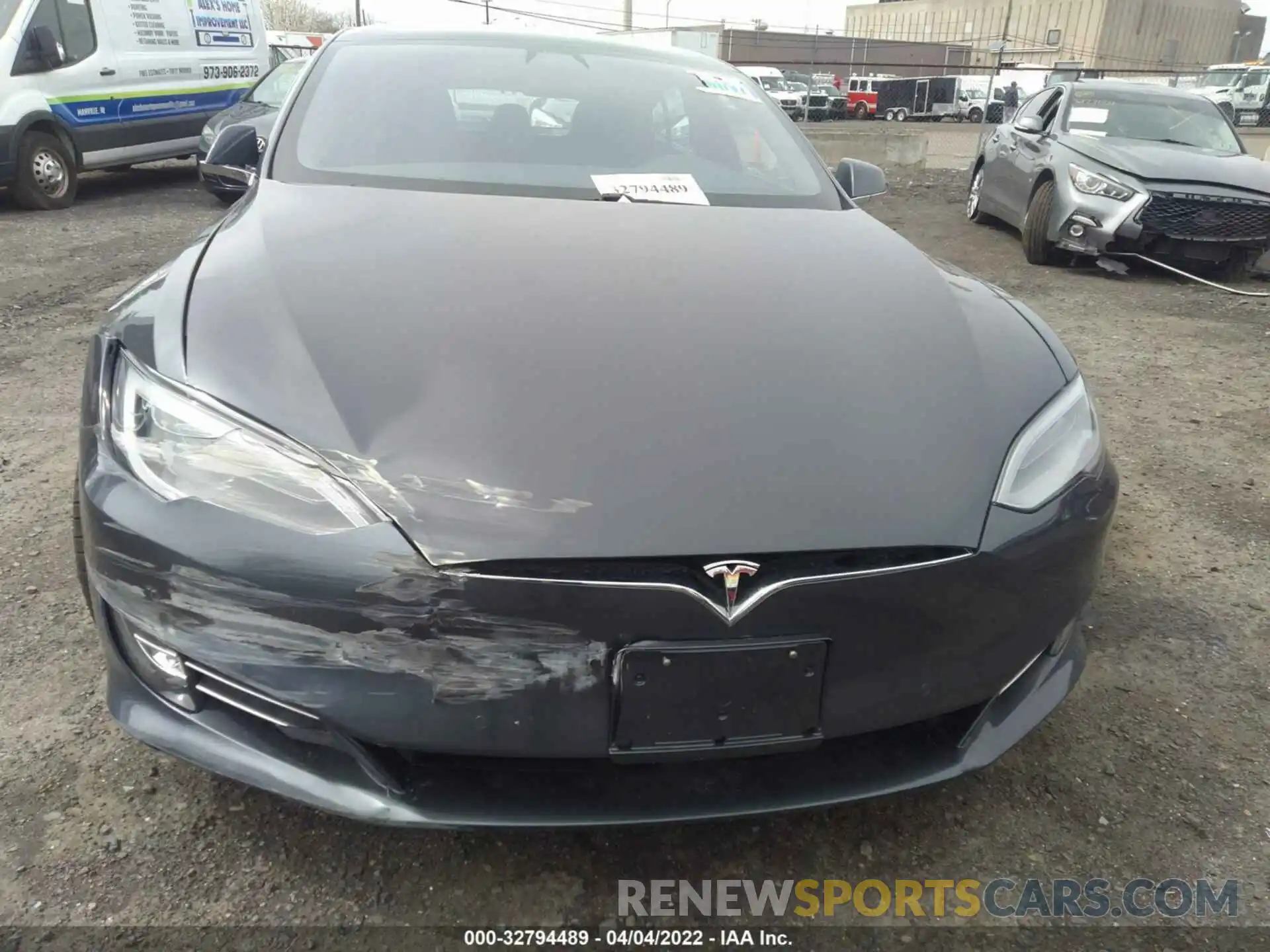 6 Photograph of a damaged car 5YJSA1E48KF312322 TESLA MODEL S 2019