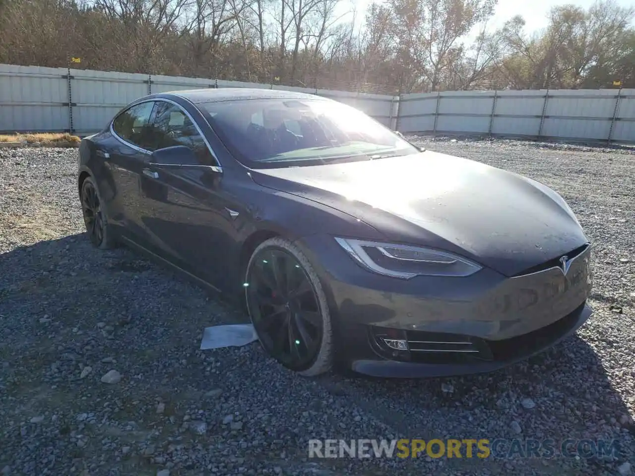 1 Photograph of a damaged car 5YJSA1E49KF343658 TESLA MODEL S 2019