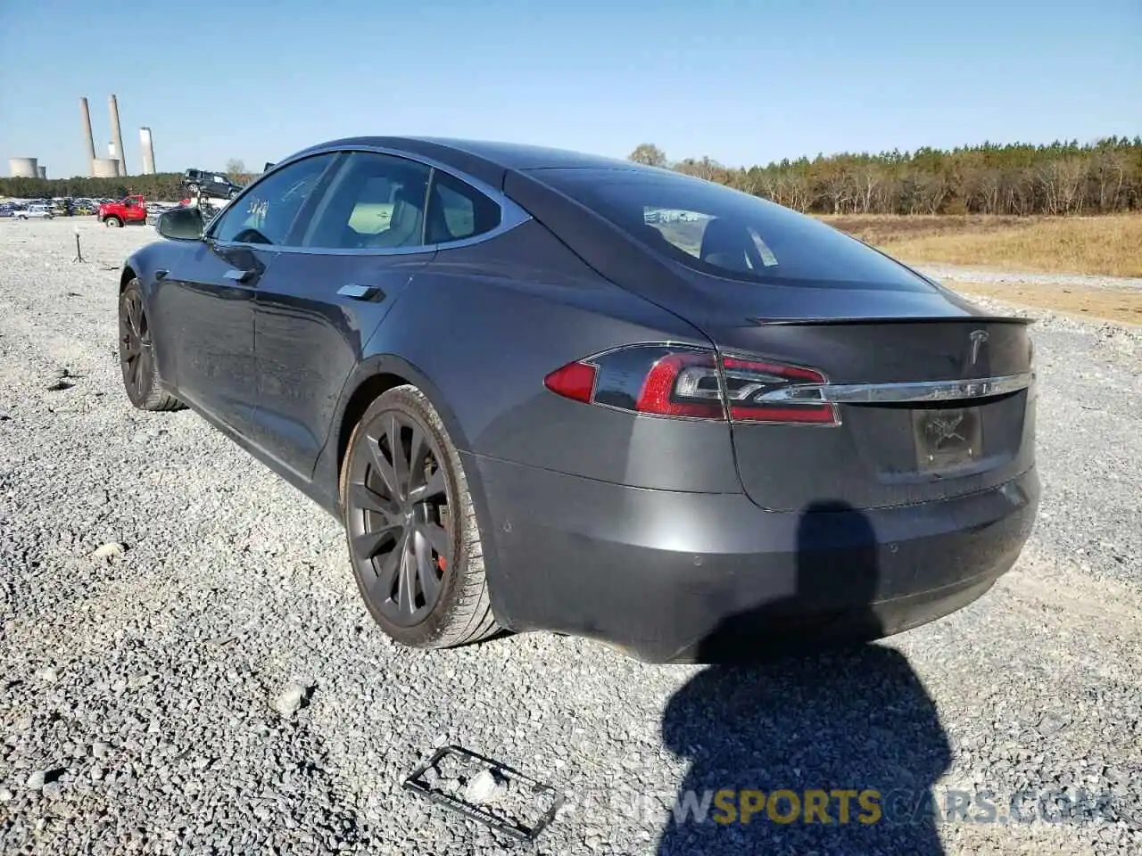 3 Фотография поврежденного автомобиля 5YJSA1E49KF343658 TESLA MODEL S 2019