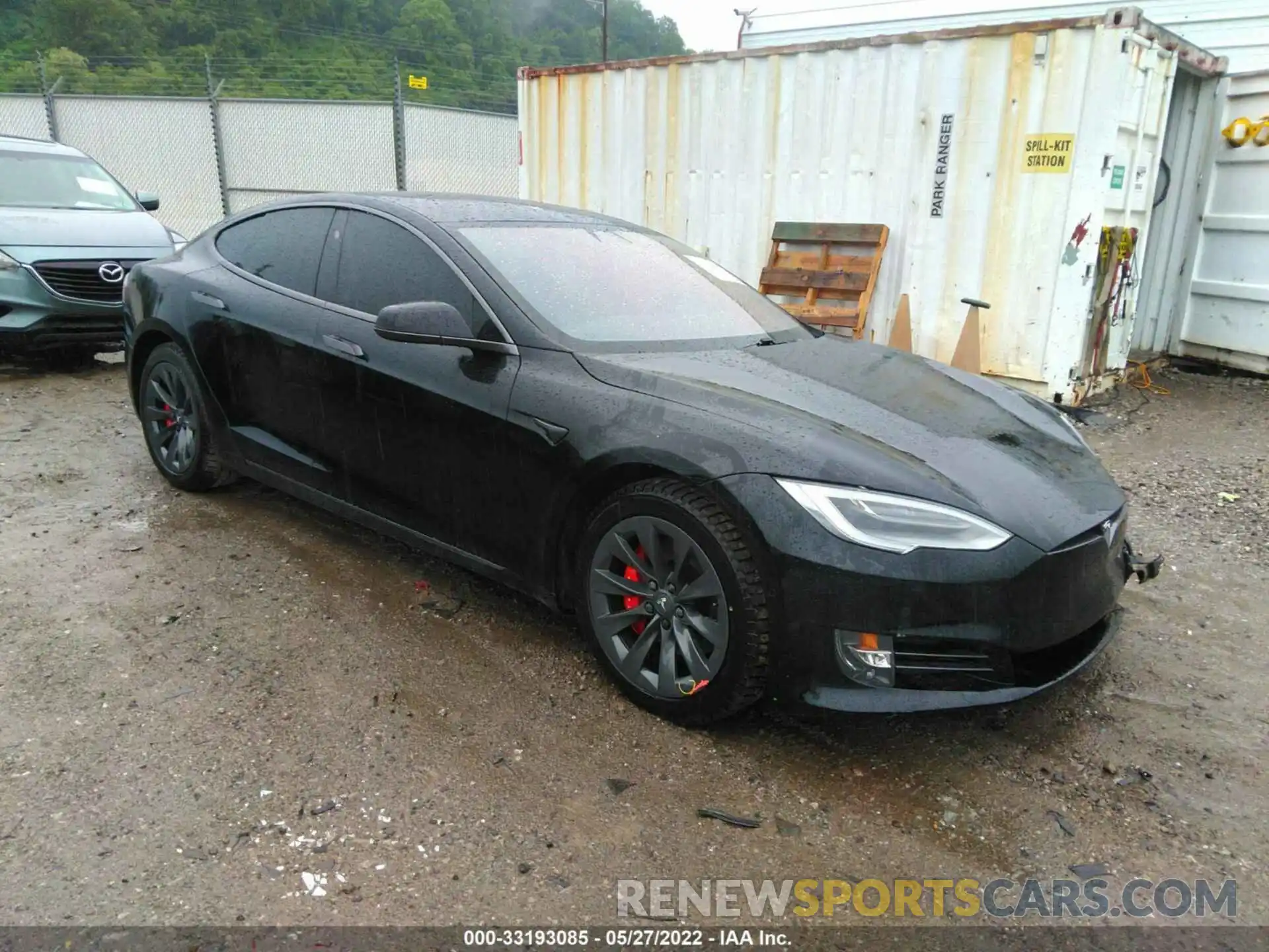 1 Photograph of a damaged car 5YJSA1E4XKF330398 TESLA MODEL S 2019