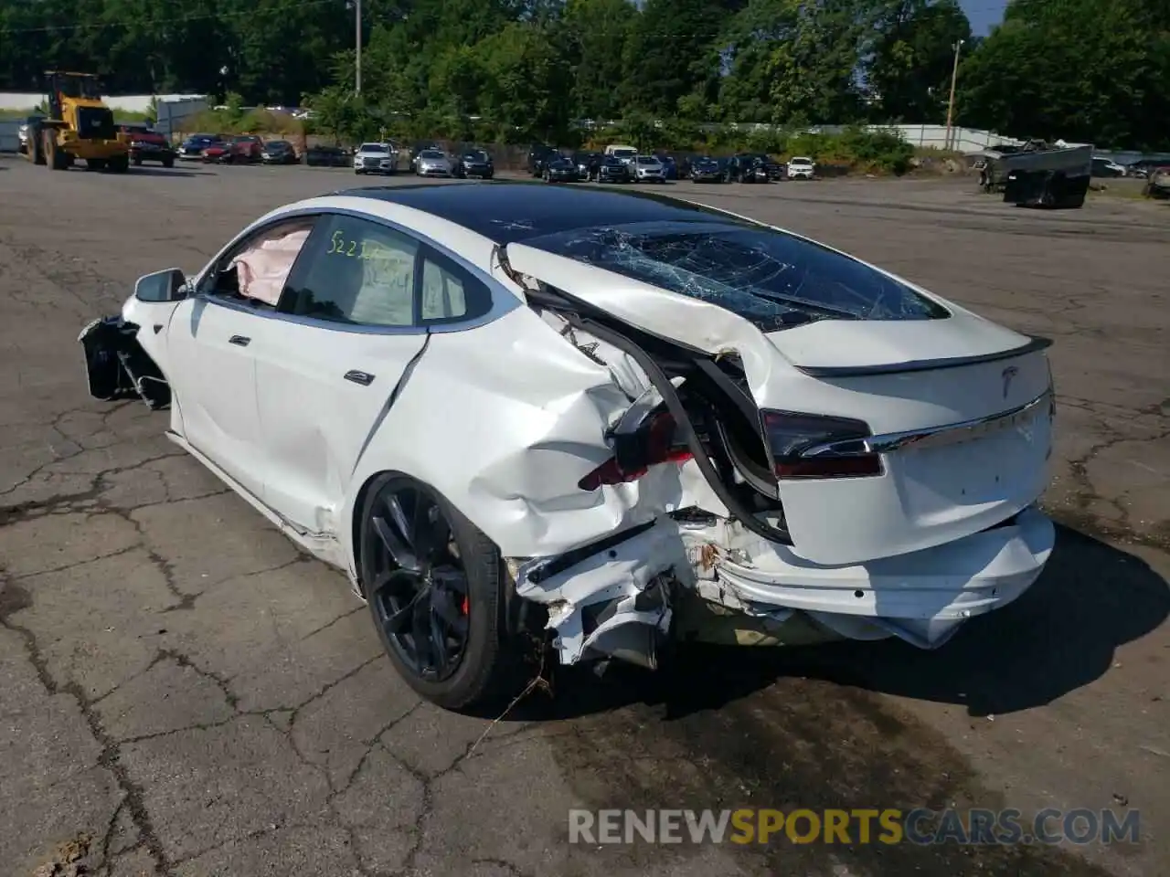 10 Photograph of a damaged car 5YJSA1E4XKF344172 TESLA MODEL S 2019