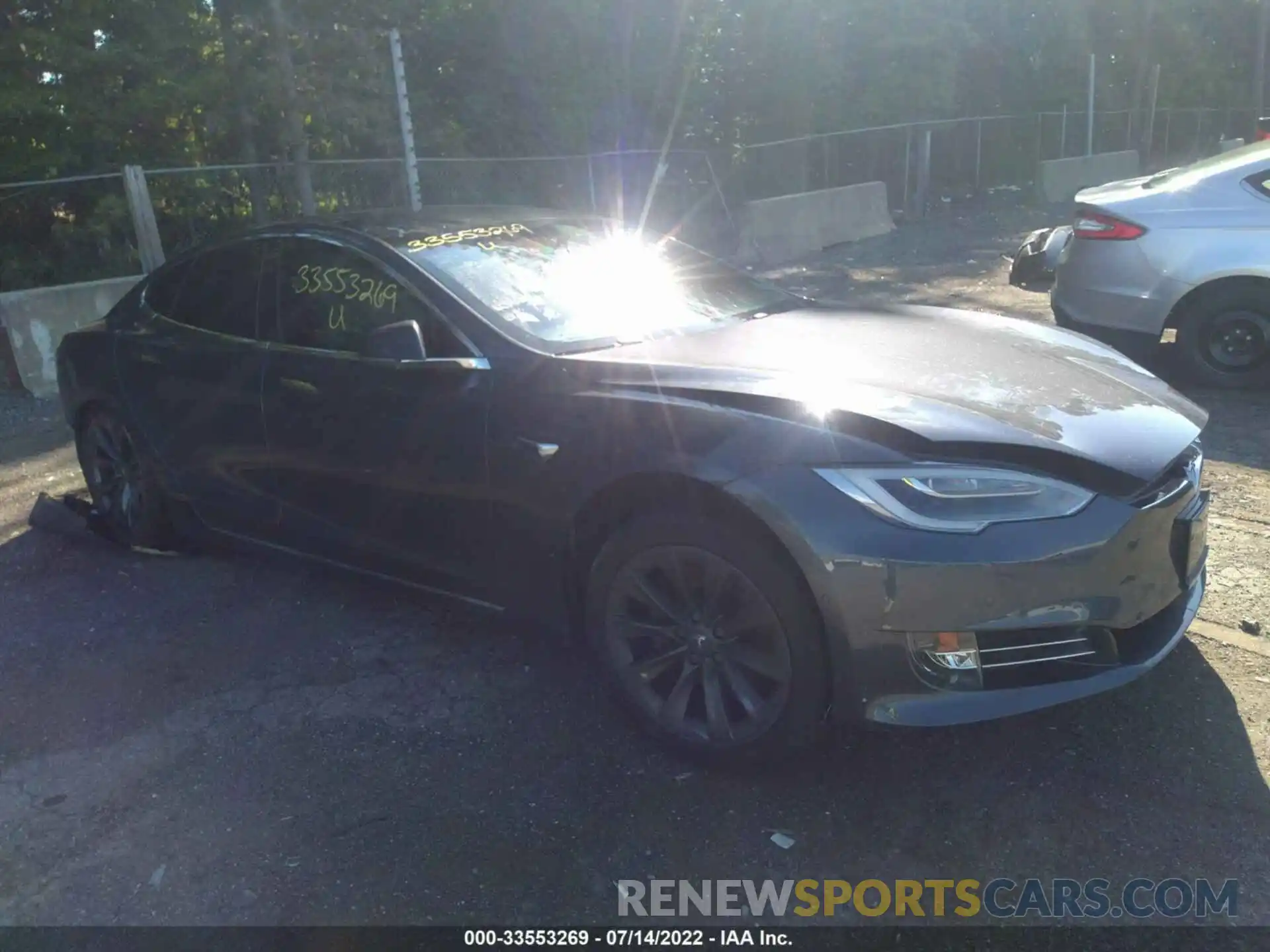 1 Photograph of a damaged car 5YJSA1E20LF354788 TESLA MODEL S 2020