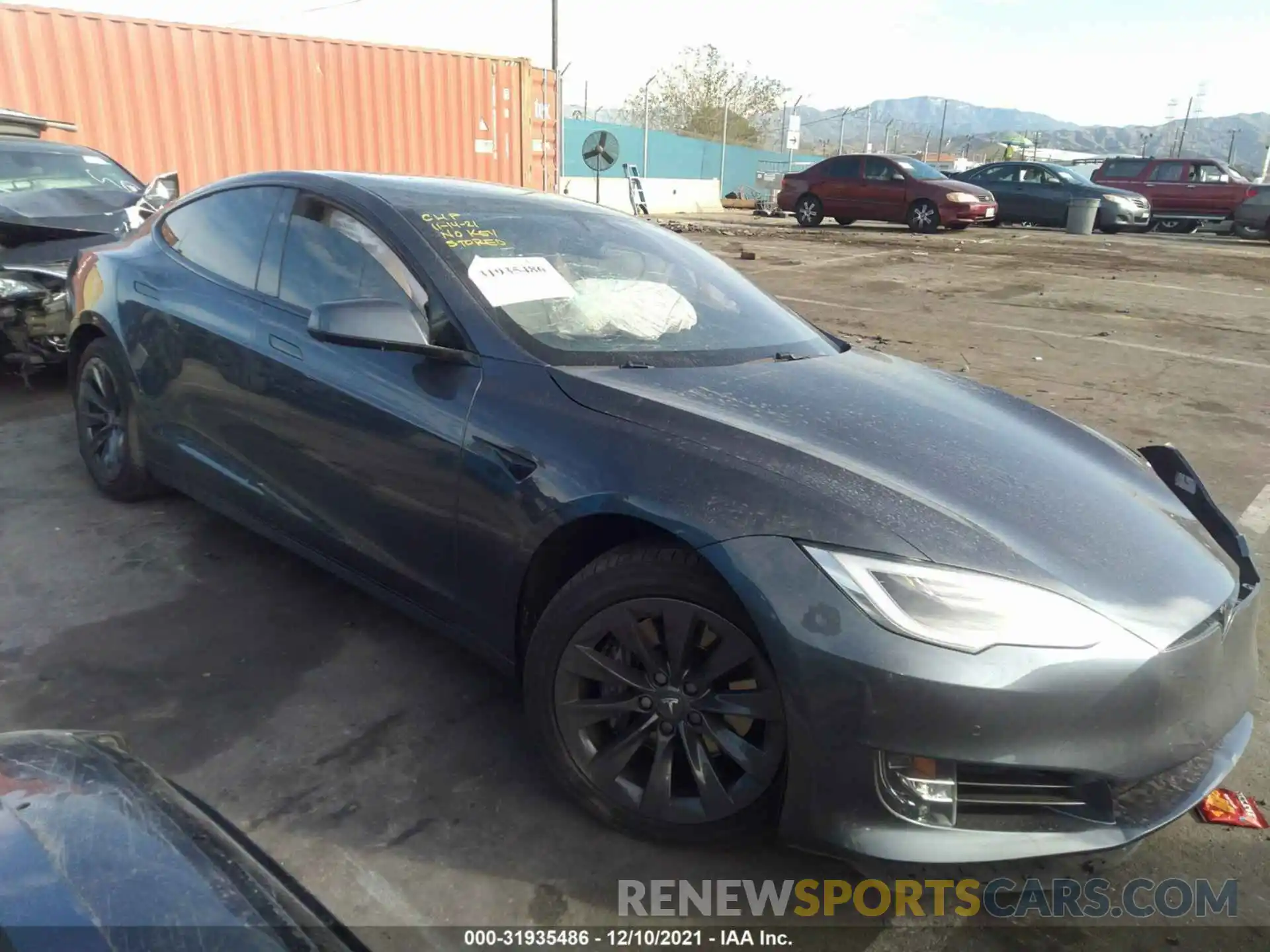 1 Фотография поврежденного автомобиля 5YJSA1E20LF396233 TESLA MODEL S 2020