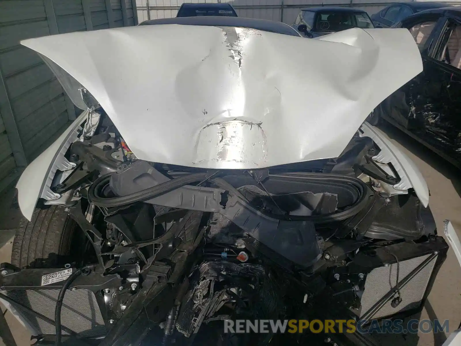 7 Photograph of a damaged car 5YJSA1E22LF401366 TESLA MODEL S 2020