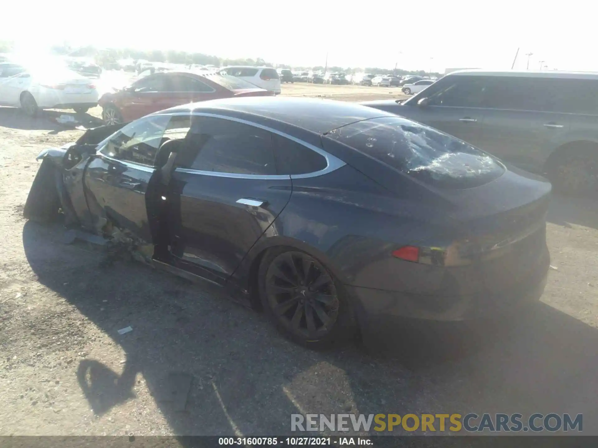 3 Photograph of a damaged car 5YJSA1E23LF350976 TESLA MODEL S 2020