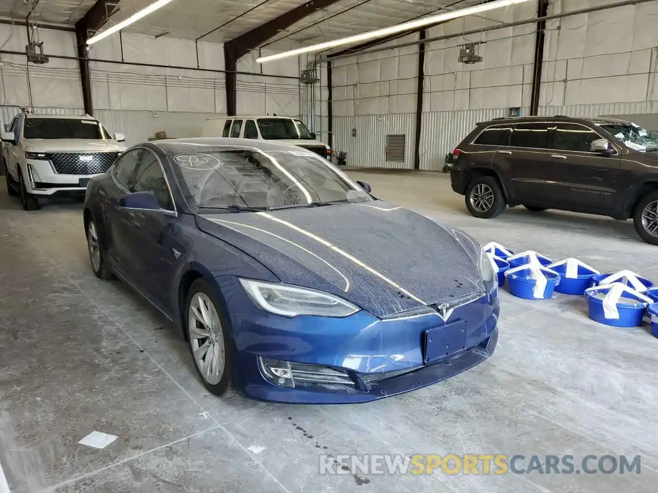 1 Photograph of a damaged car 5YJSA1E23LF356759 TESLA MODEL S 2020